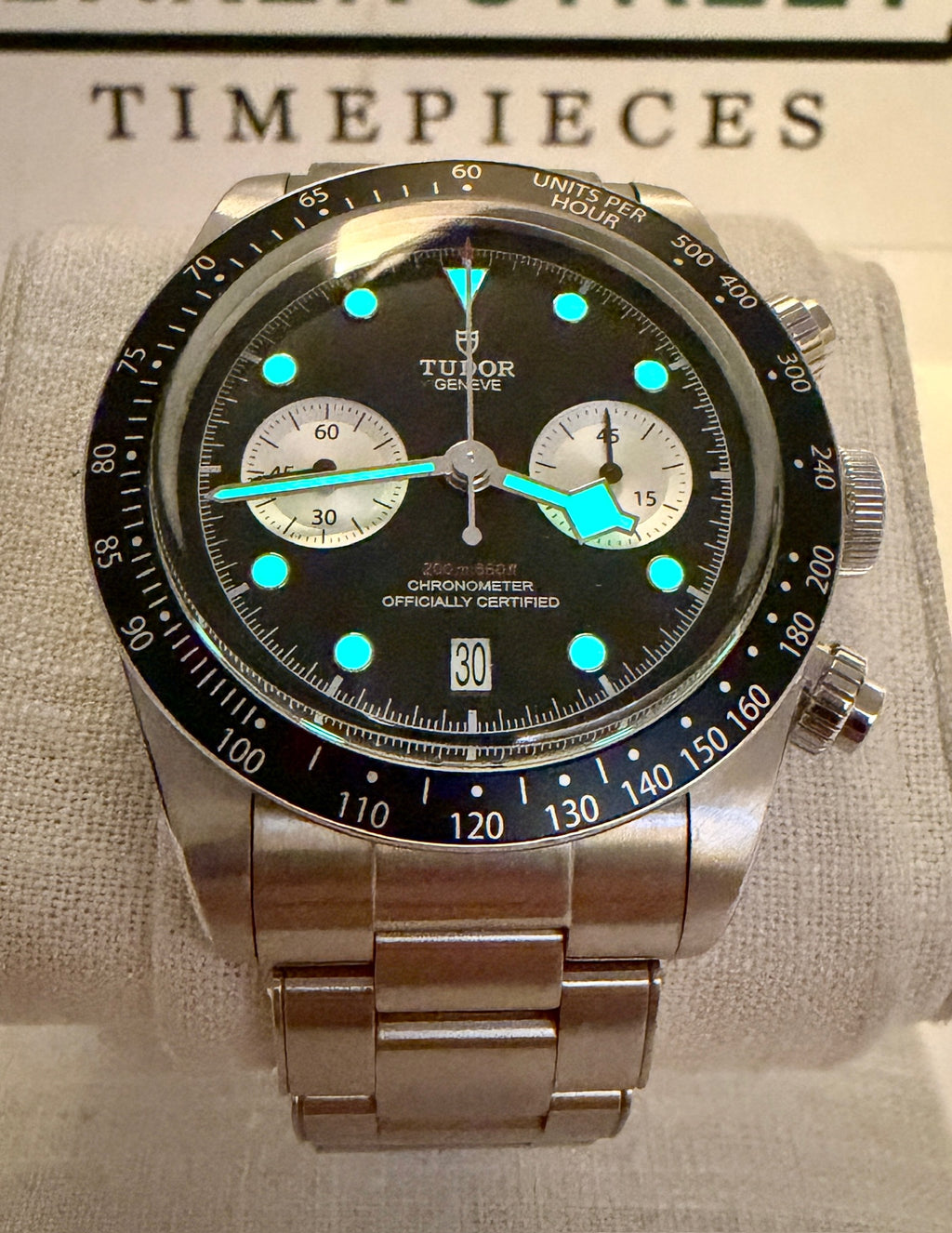 CASE #591 — TUDOR BLACK BAY CHRONOGRAPH "PANDA" REF. 79360N