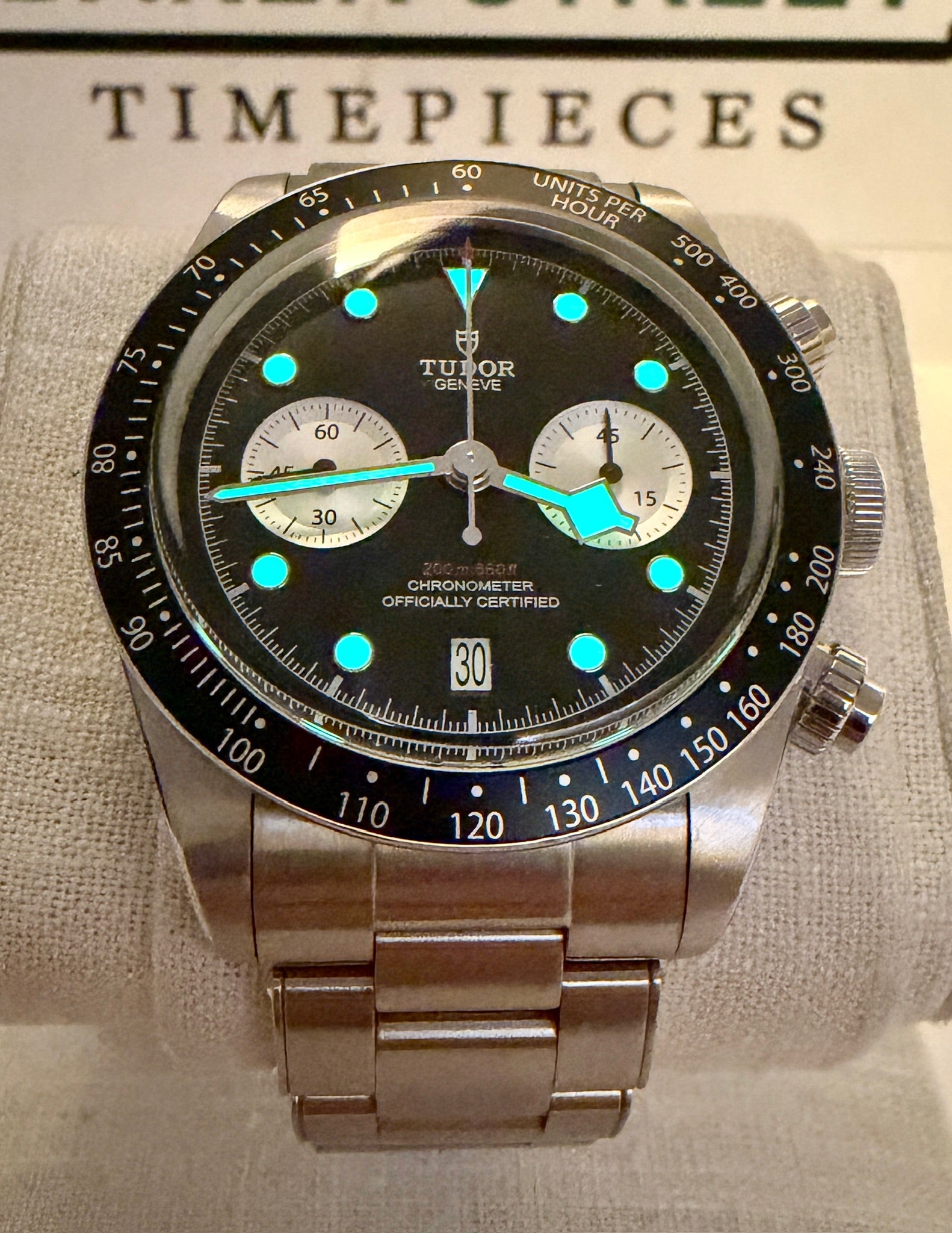 CASE #591 — TUDOR BLACK BAY CHRONOGRAPH "PANDA" REF. 79360N