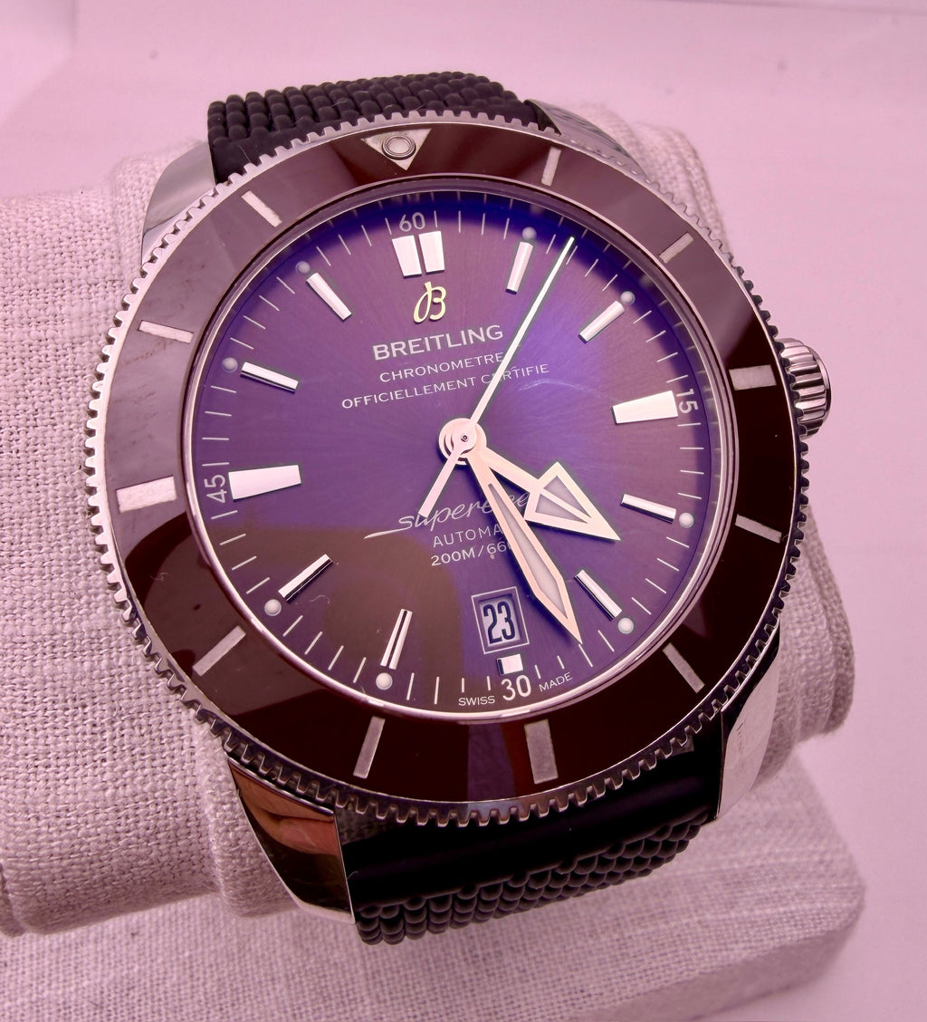 CASE #590 — BREITLING SUPEROCEAN HERITAGE II 46 BROWN REF. AB2020