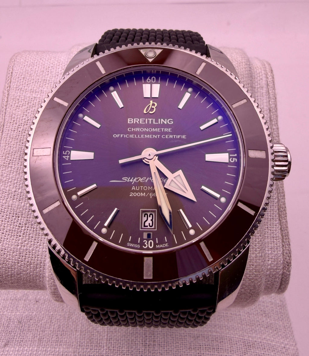 CASE #590 — BREITLING SUPEROCEAN HERITAGE II 46 BROWN REF. AB2020