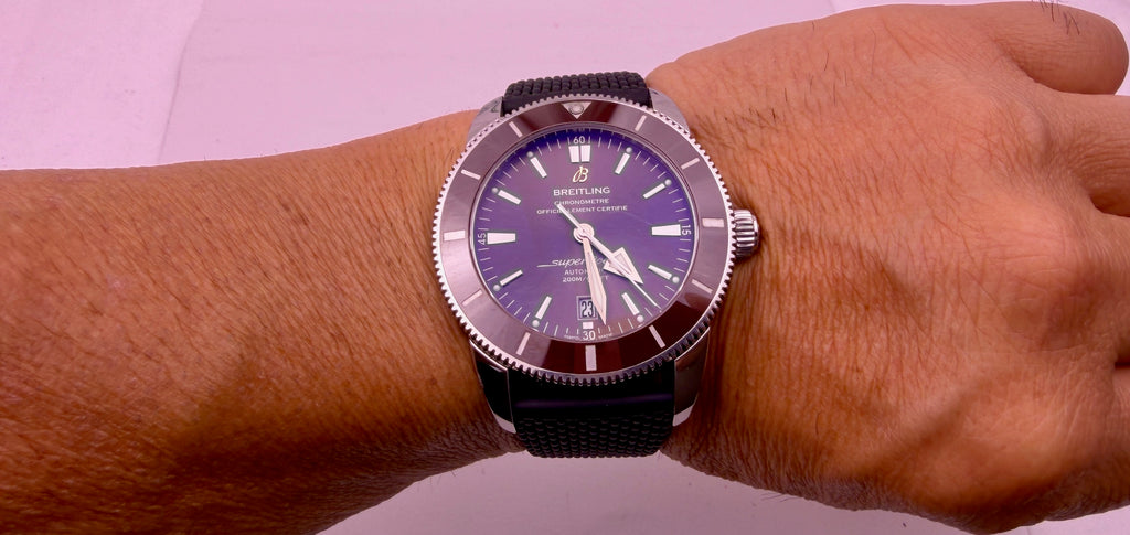 CASE #590 — BREITLING SUPEROCEAN HERITAGE II 46 BROWN REF. AB2020