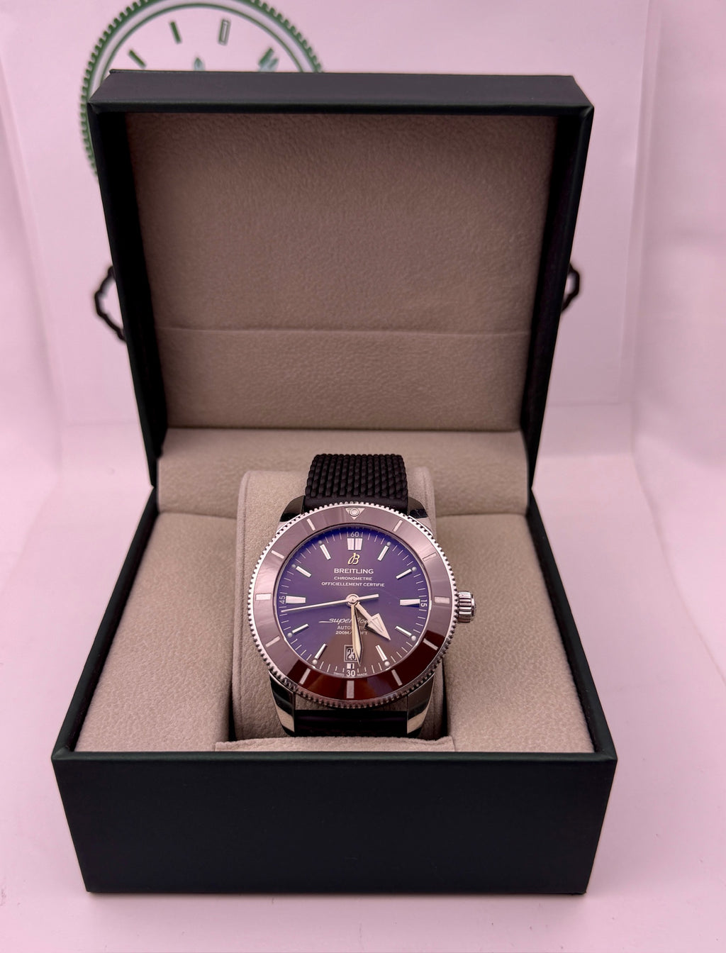 CASE #590 — BREITLING SUPEROCEAN HERITAGE II 46 BROWN REF. AB2020