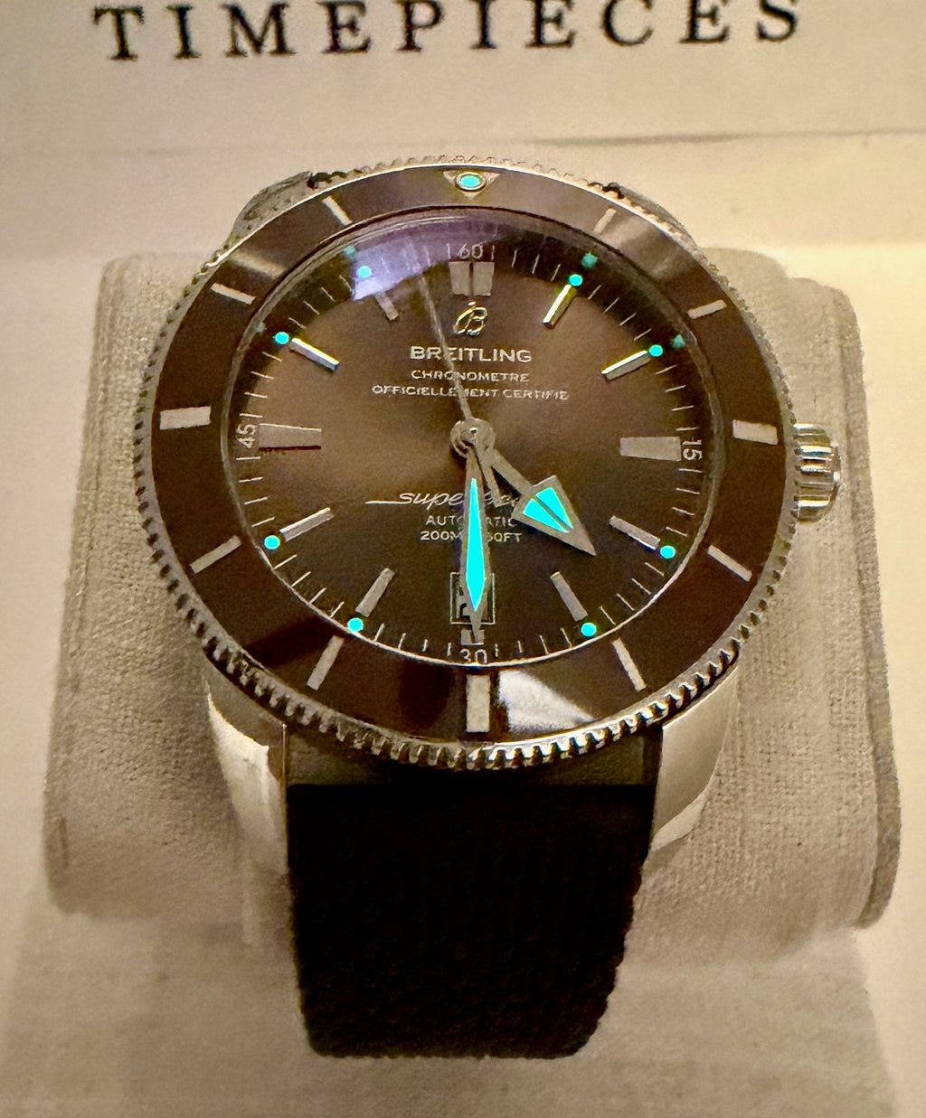 CASE #590 — BREITLING SUPEROCEAN HERITAGE II 46 BROWN REF. AB2020