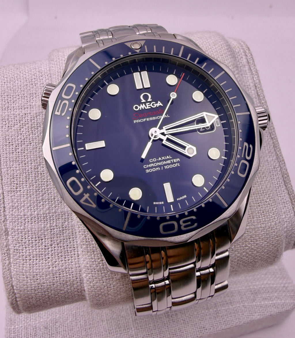 Case #546 — Omega Seamaster Professional 300M Blue “No Wave” Ref. 212.30.41.20.03.001
