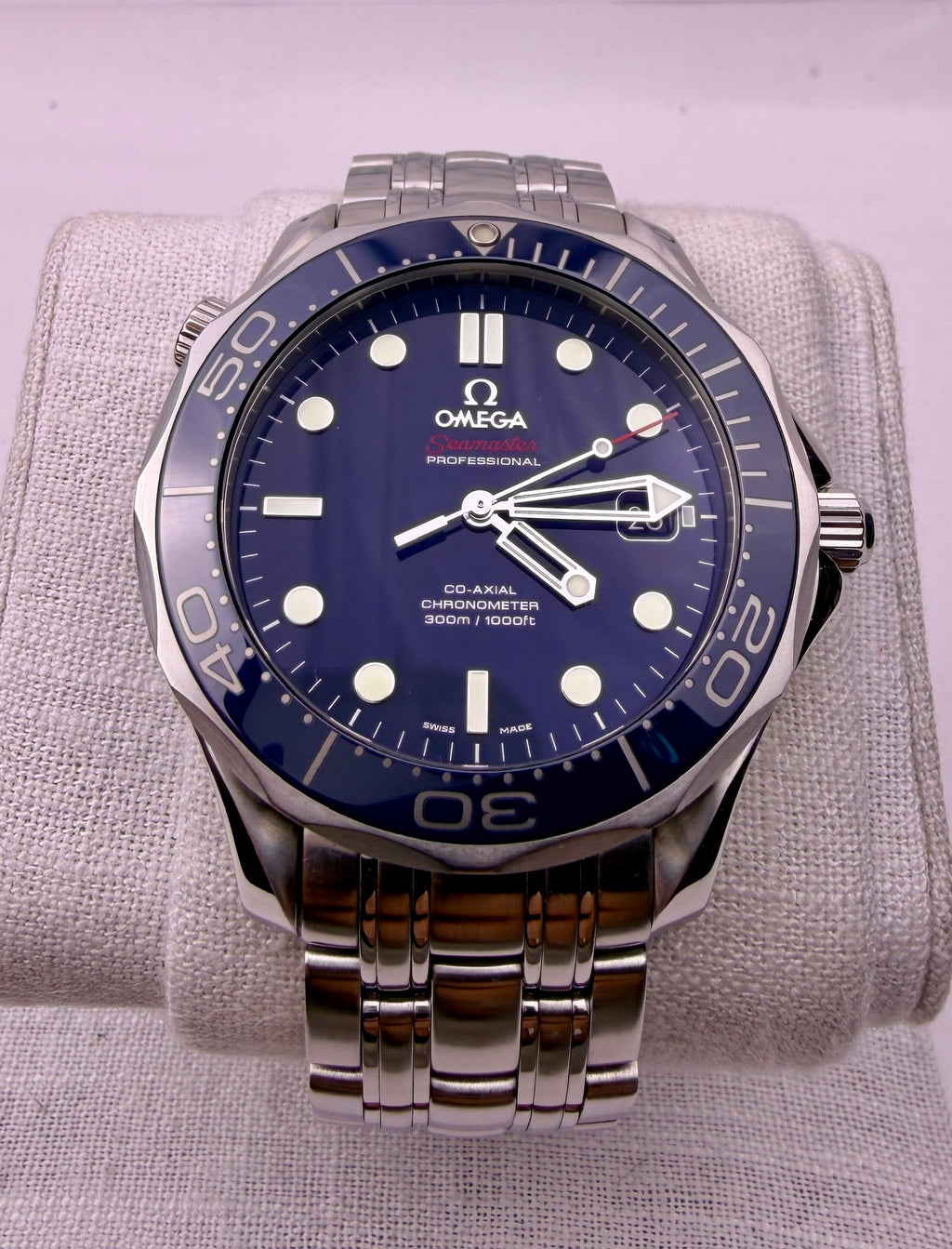 Case #546 — Omega Seamaster Professional 300M Blue “No Wave” Ref. 212.30.41.20.03.001