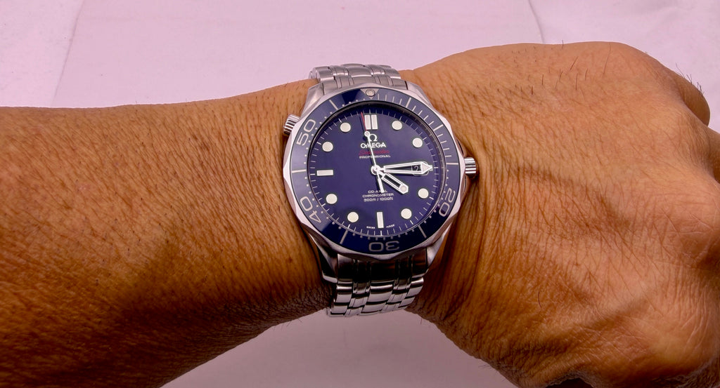 Case #546 — Omega Seamaster Professional 300M Blue “No Wave” Ref. 212.30.41.20.03.001