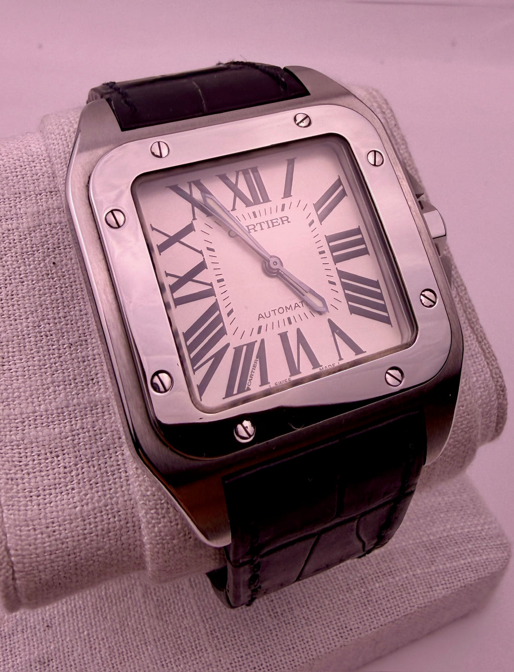 Case #598 — Cartier SA Santos 100 XL Ref. W20073x8  2656