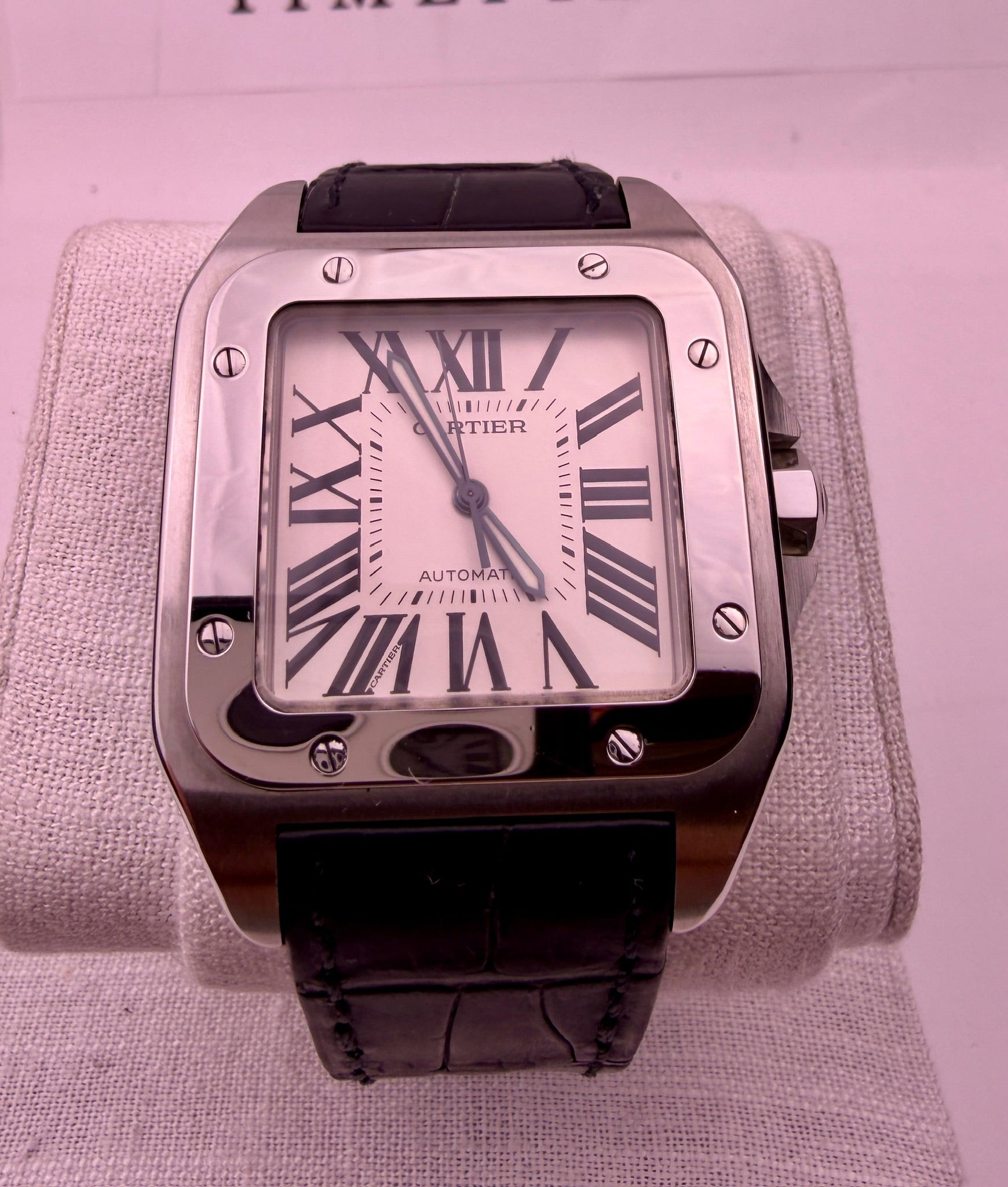 Case #598 — Cartier SA Santos 100 XL Ref. W20073x8  2656