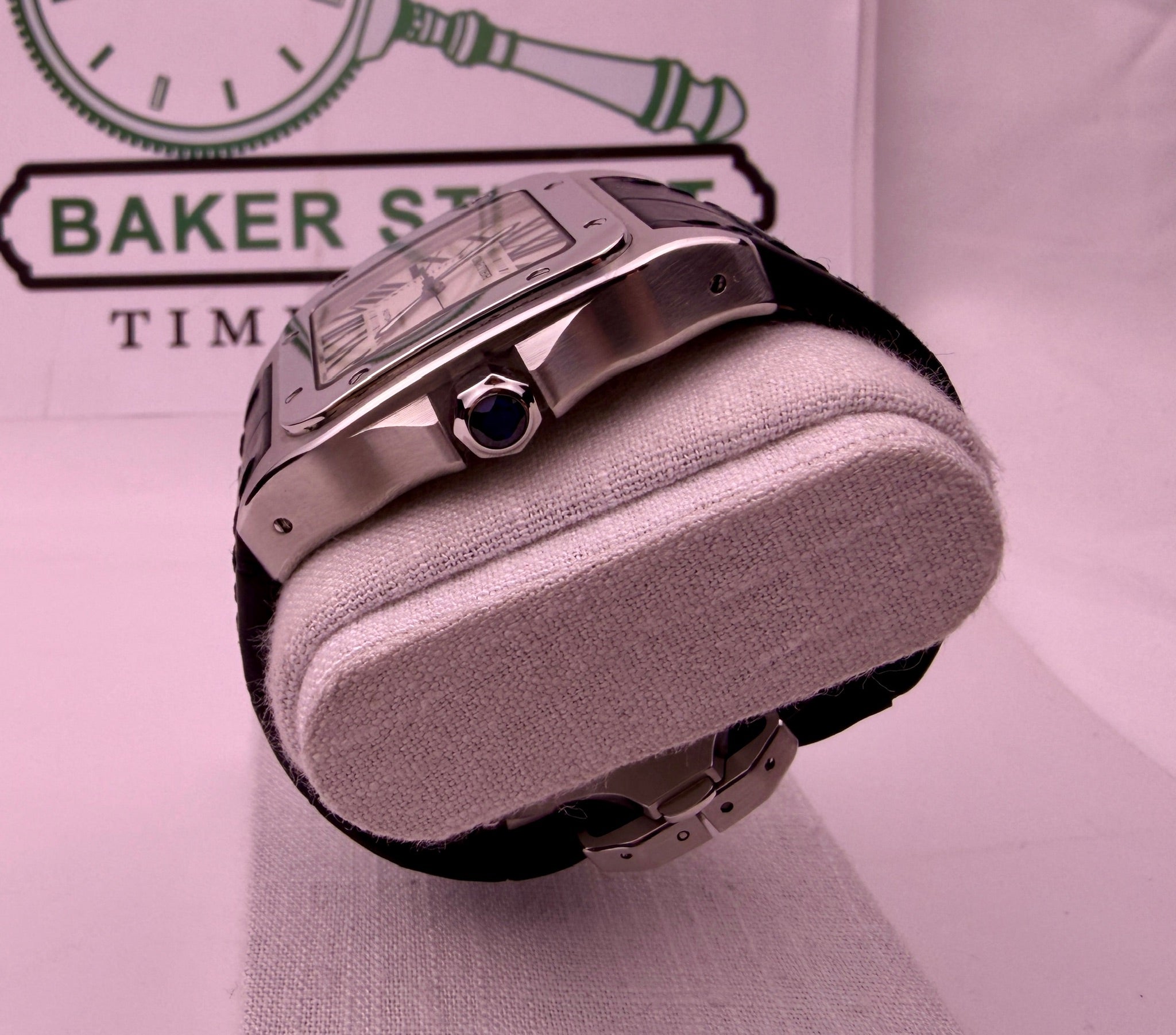 Case #598 — Cartier SA Santos 100 XL Ref. W20073x8  2656