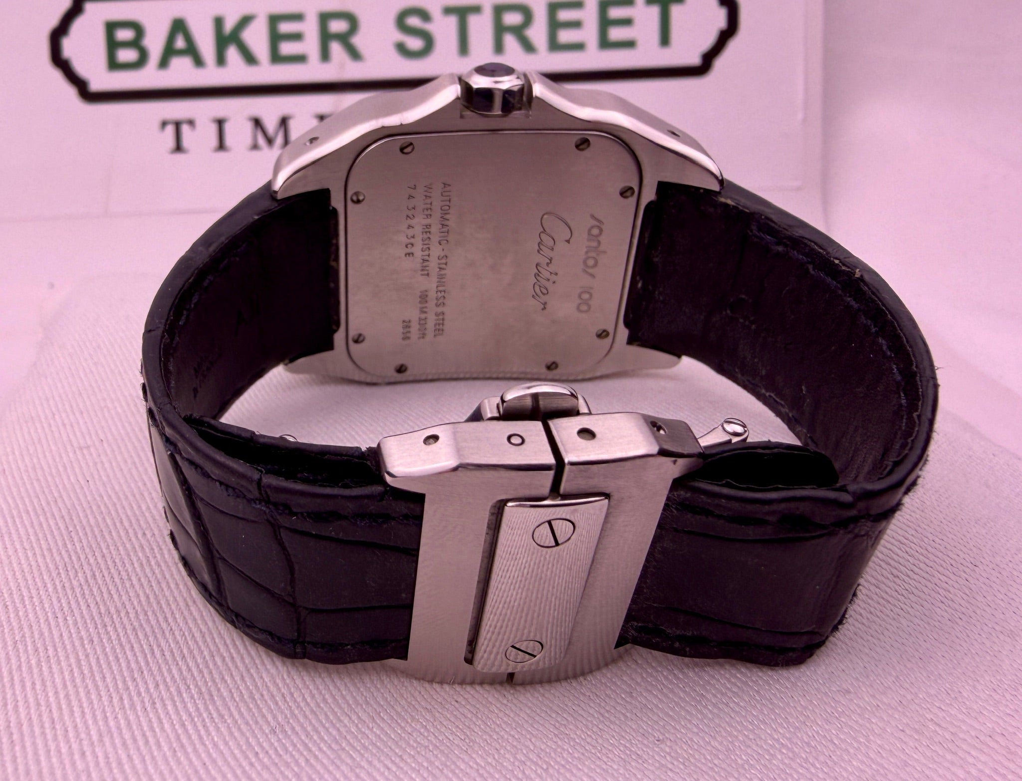Case #598 — Cartier SA Santos 100 XL Ref. W20073x8  2656