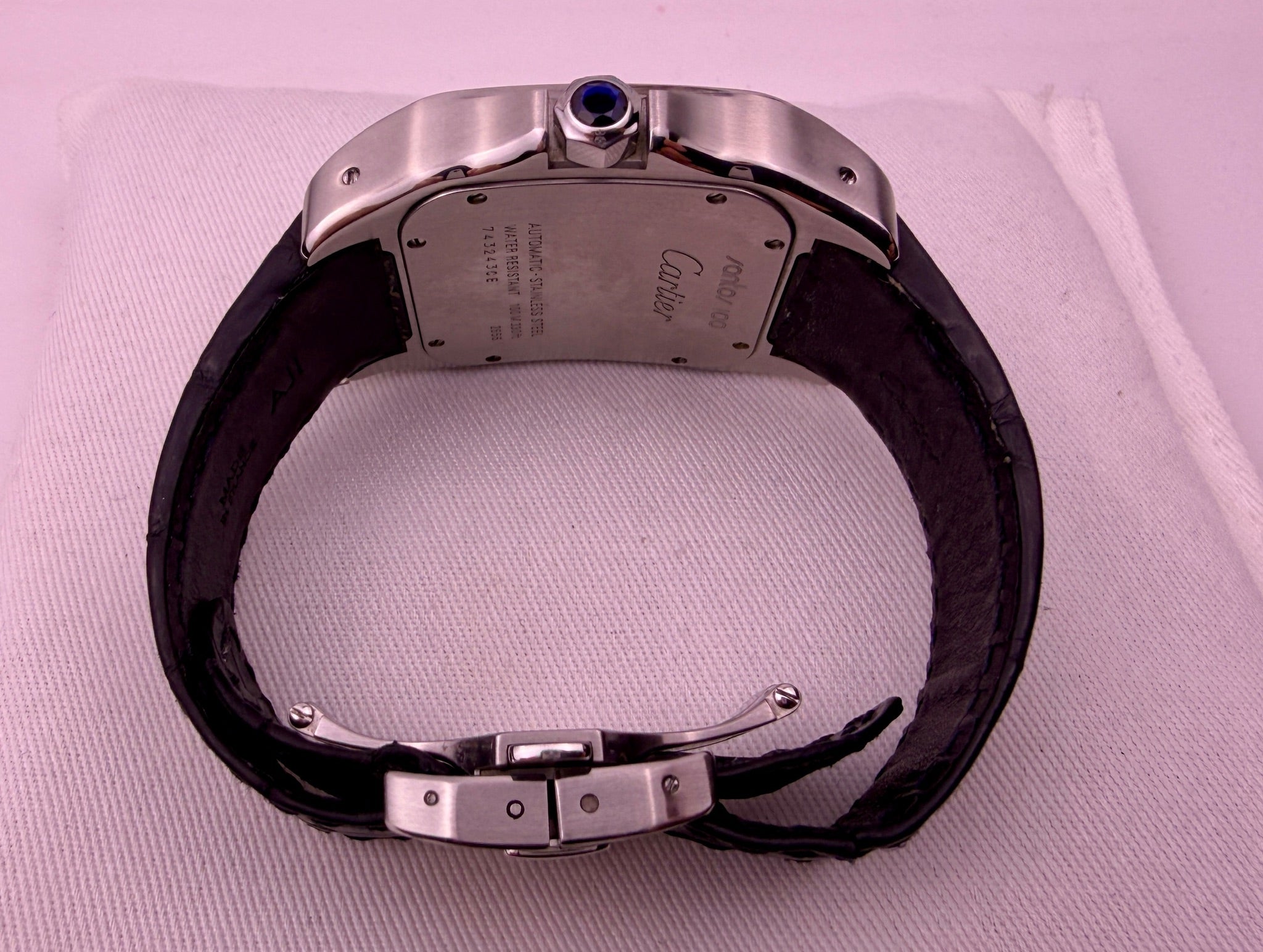 Case #598 — Cartier SA Santos 100 XL Ref. W20073x8  2656