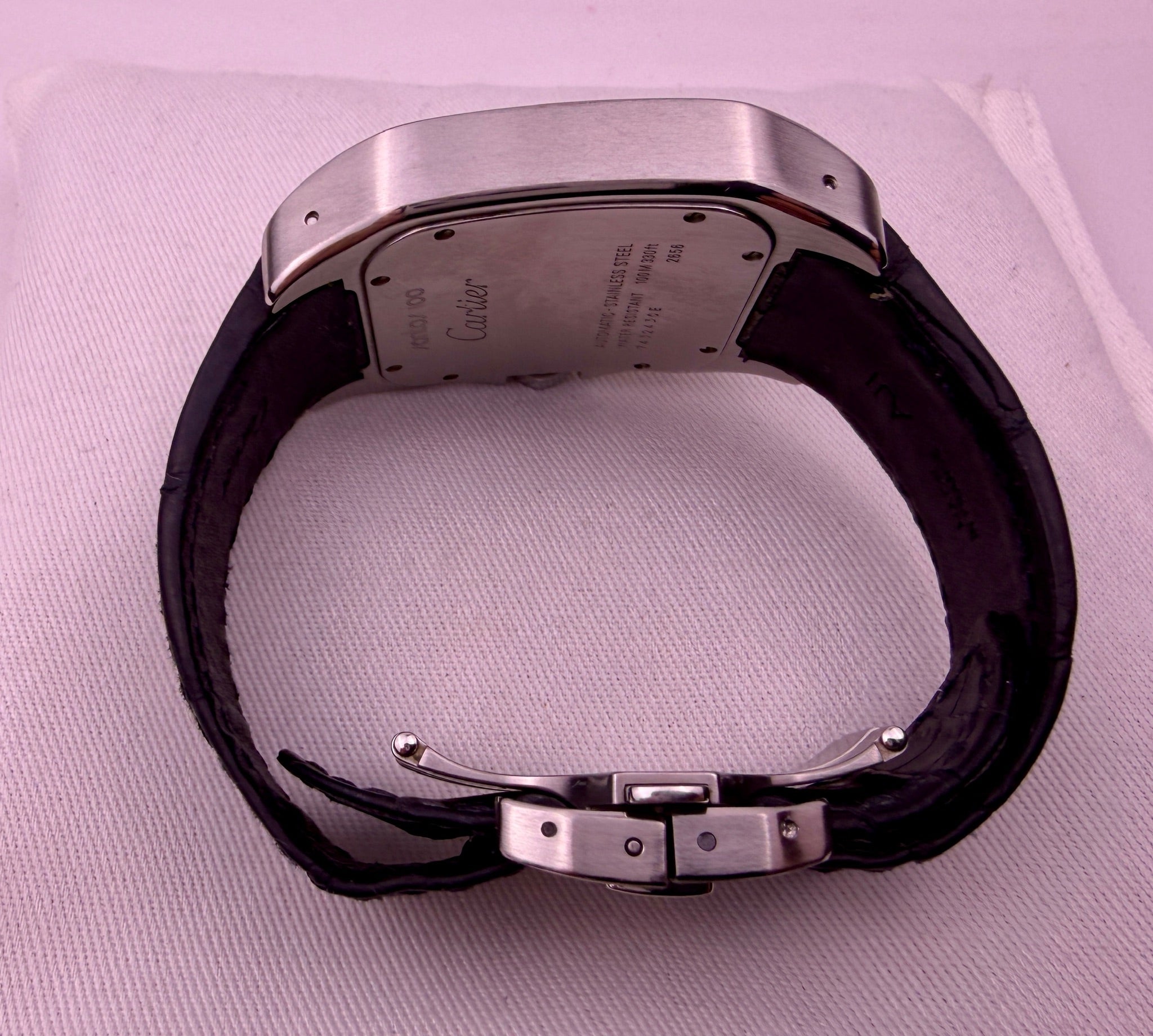 Case #598 — Cartier SA Santos 100 XL Ref. W20073x8  2656