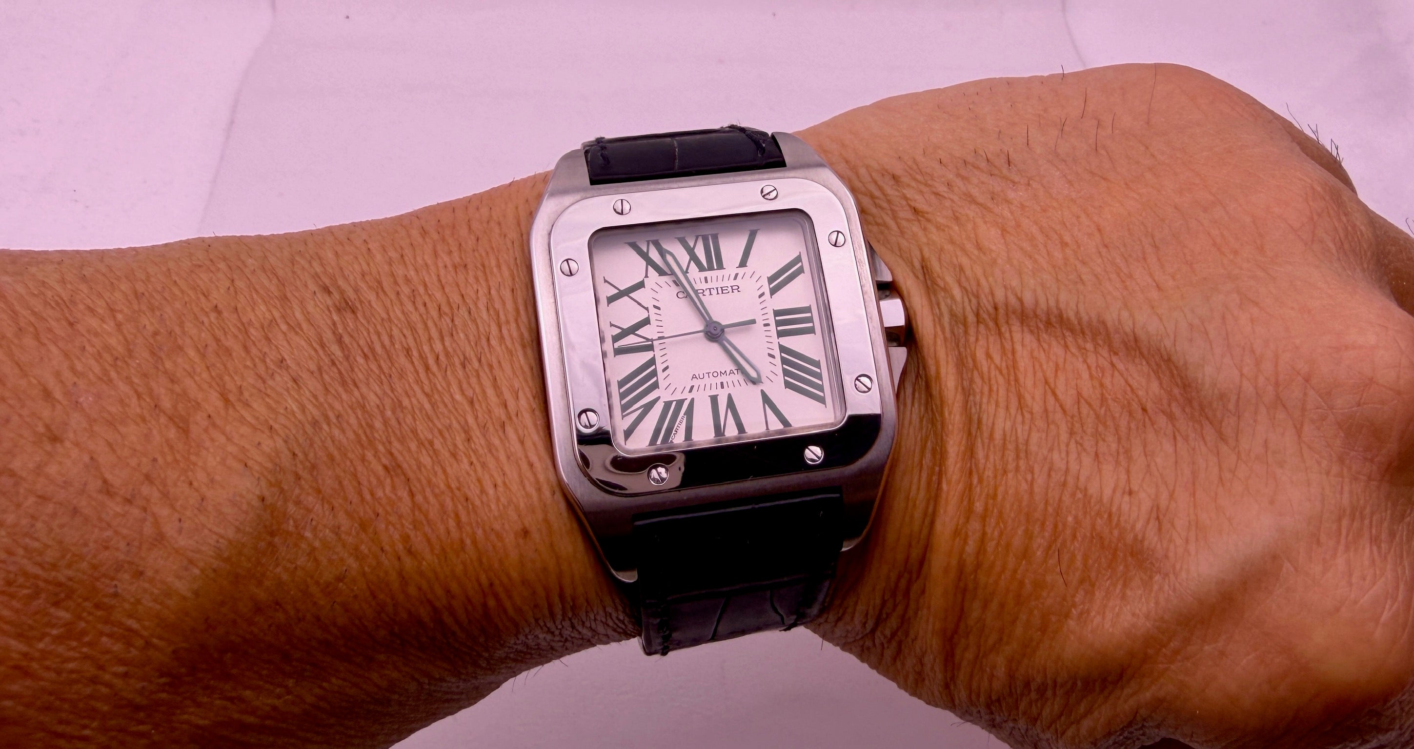 Case #598 — Cartier SA Santos 100 XL Ref. W20073x8  2656