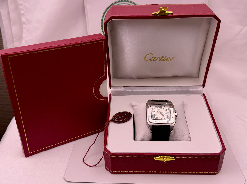 Case #598 — Cartier SA Santos 100 XL Ref. W20073x8  2656