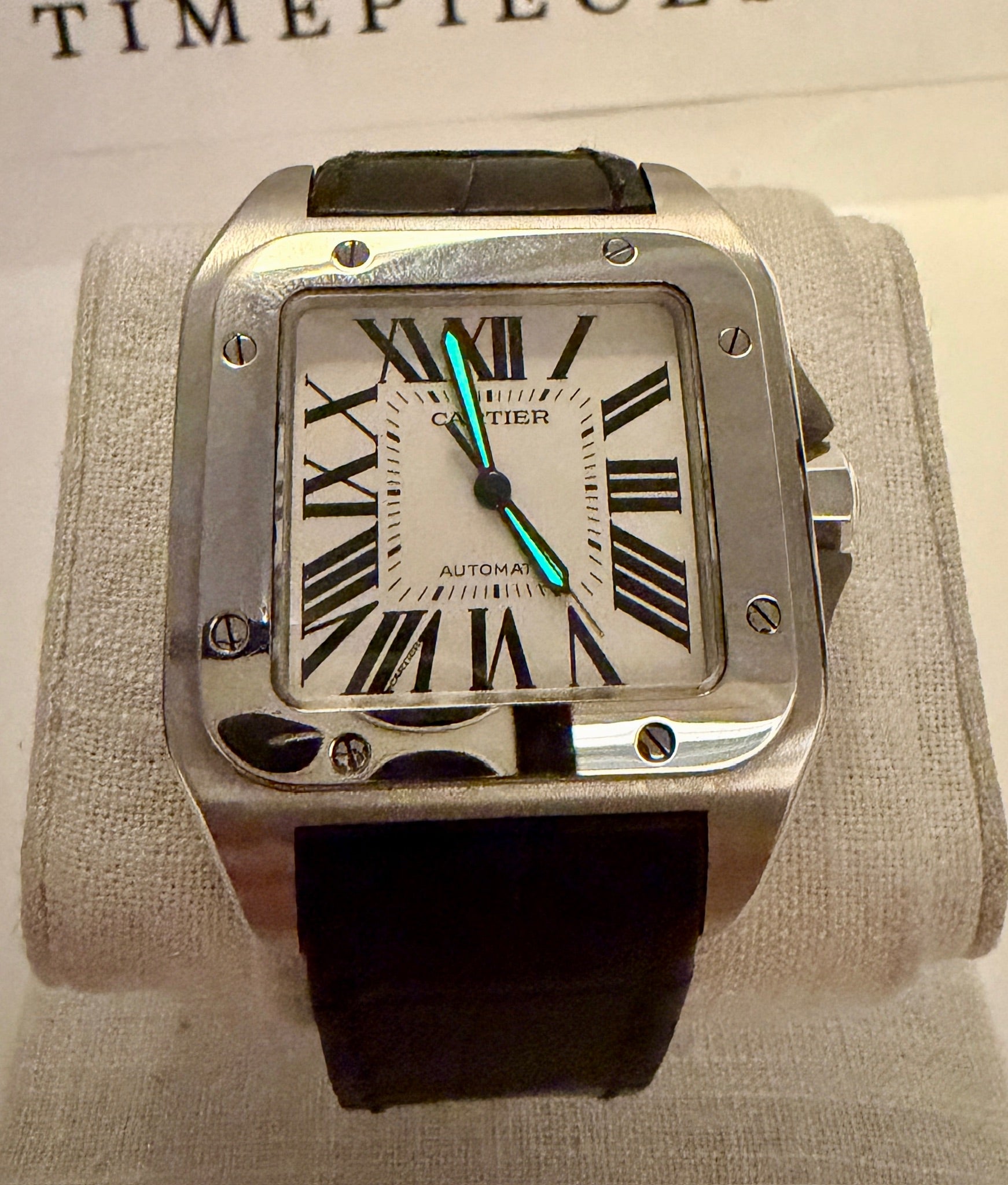 Case #598 — Cartier SA Santos 100 XL Ref. W20073x8  2656