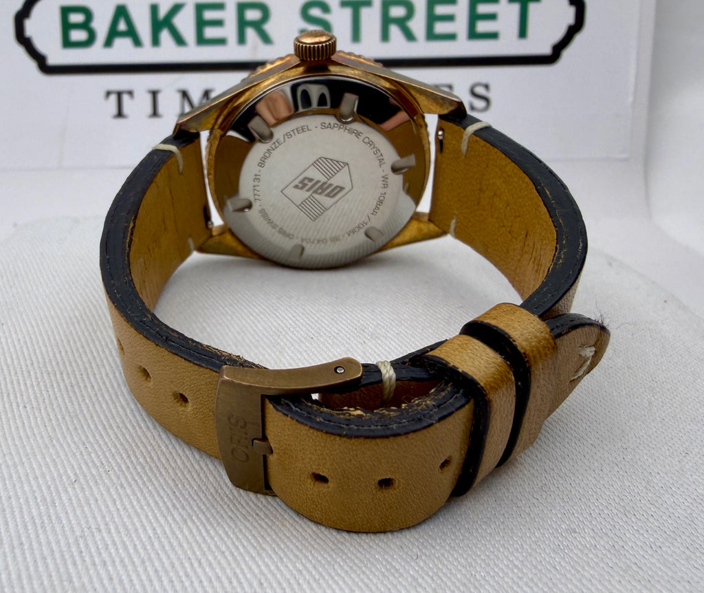CASE #587 — ORIS DIVERS SIXTY-FIVE “COTTON CANDY” BLUE BRONZE REF. 01 733 7771 3155