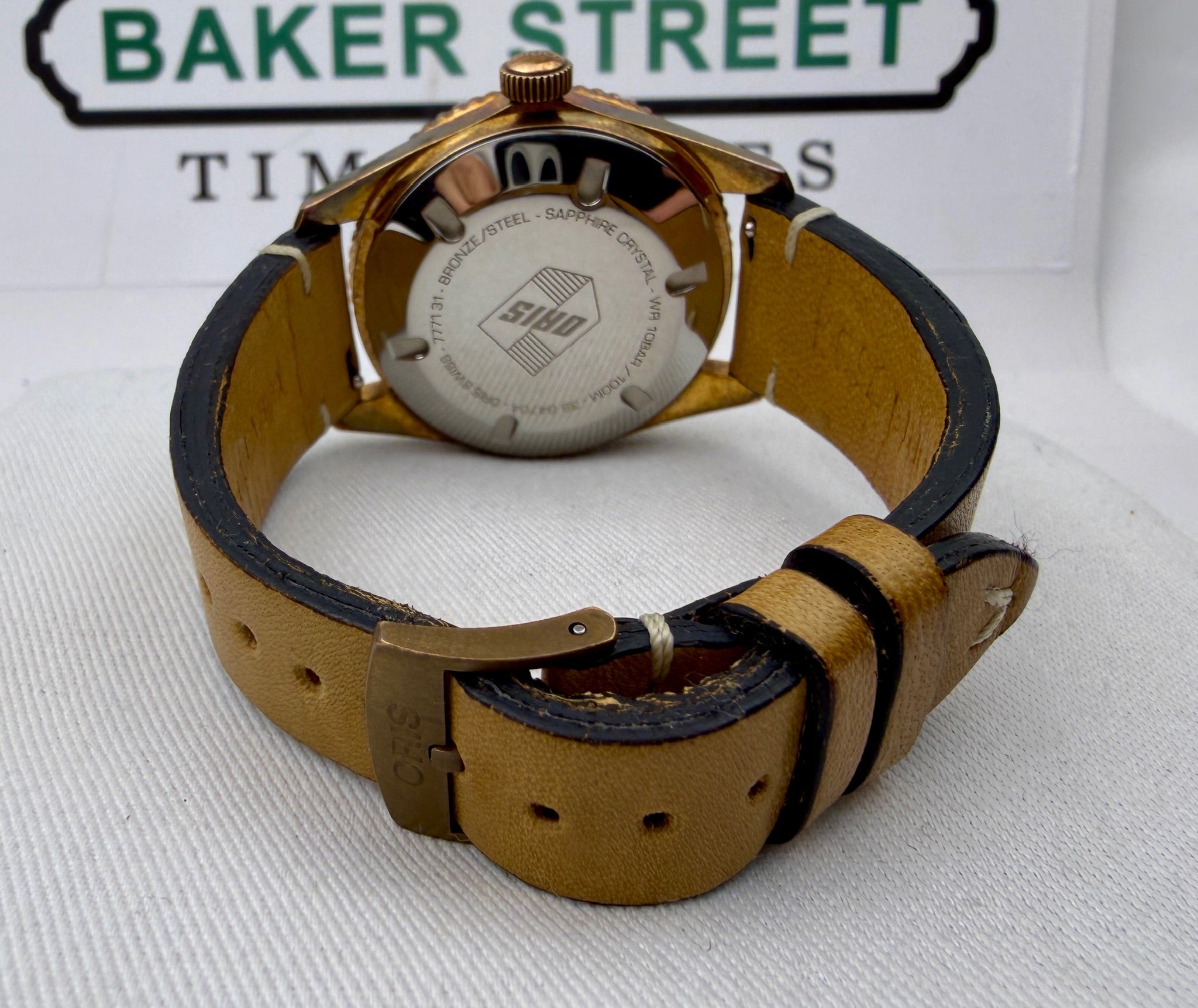 CASE #587 — ORIS DIVERS SIXTY-FIVE “COTTON CANDY” BLUE BRONZE REF. 01 733 7771 3155