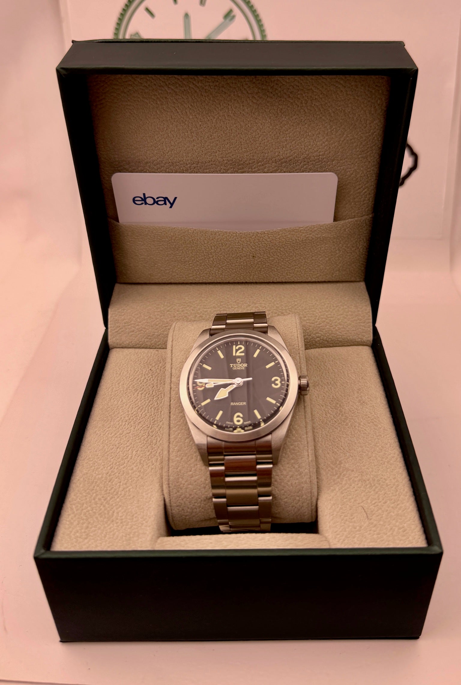 CASE #600 — TUDOR RANGER 39 BLACK REF. M79950-0001