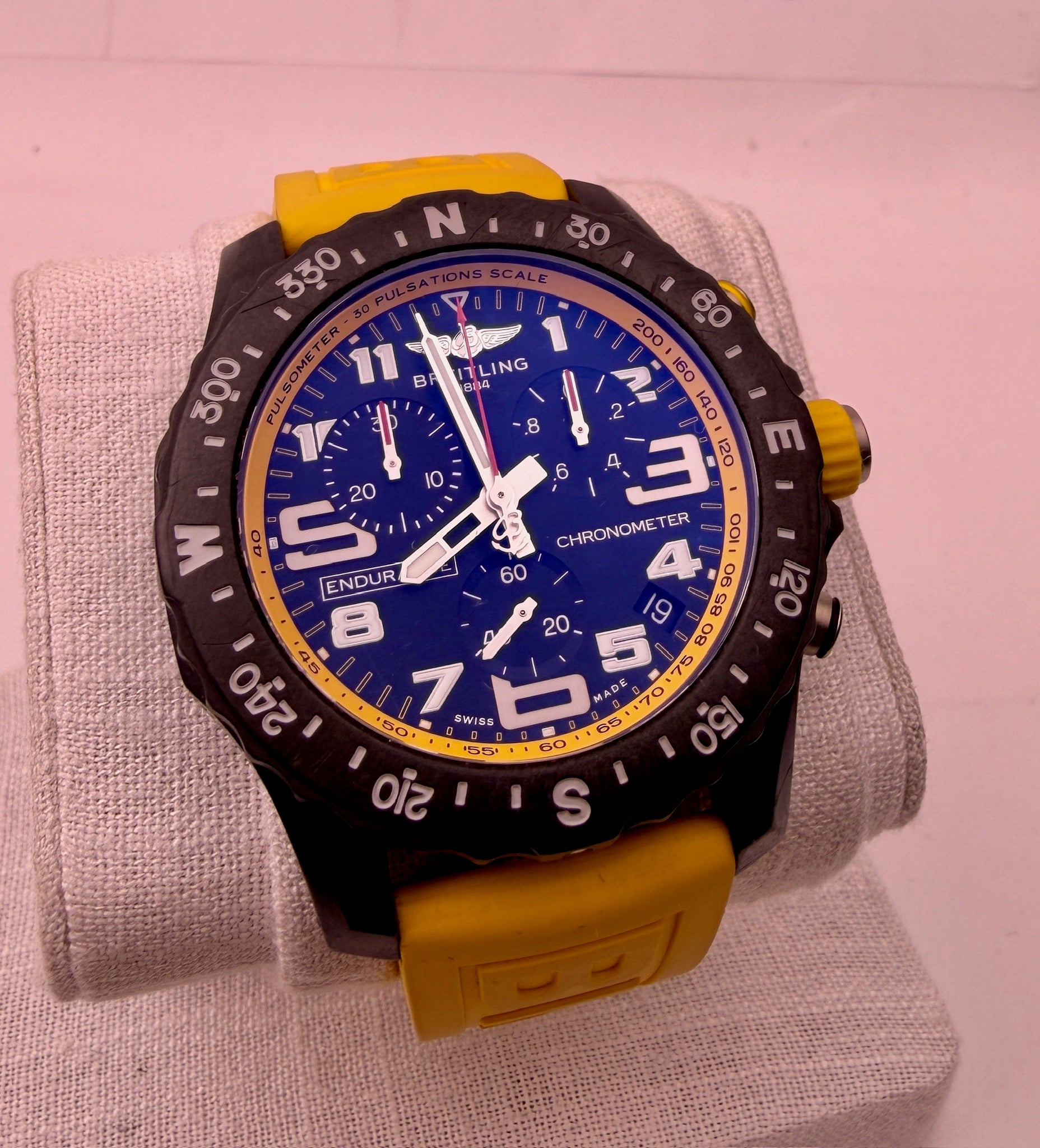 Case #605 — Breitling Endurance Pro Yellow 44MM Ref. X82310