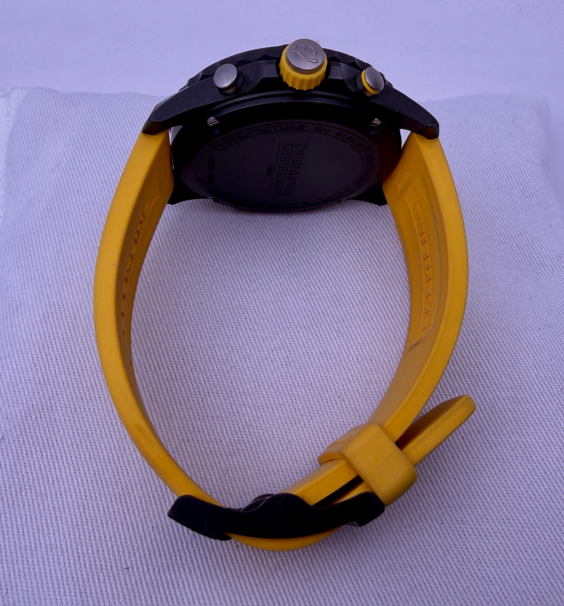 Case #605 — Breitling Endurance Pro Yellow 44MM Ref. X82310