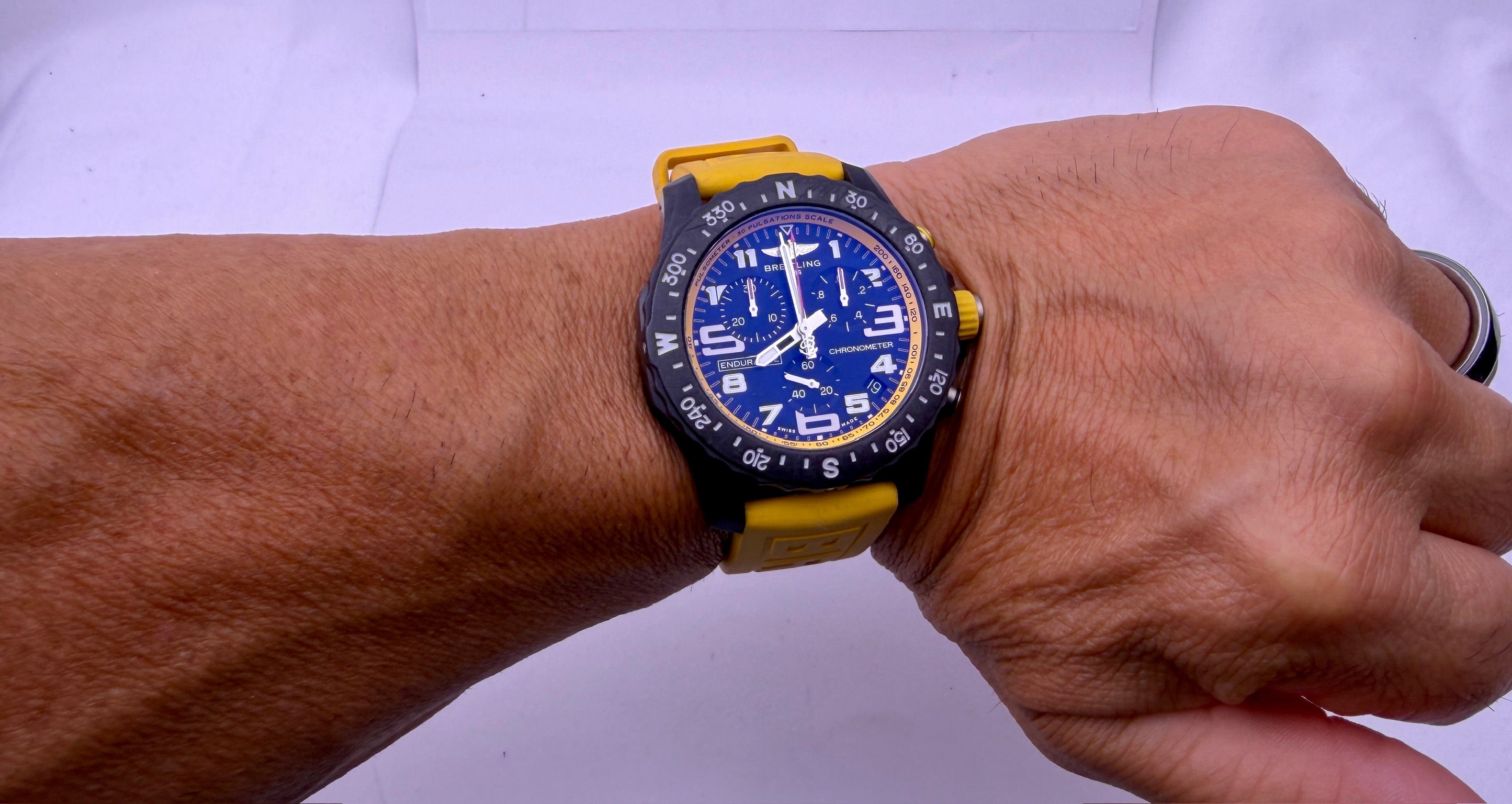 Case #605 — Breitling Endurance Pro Yellow 44MM Ref. X82310