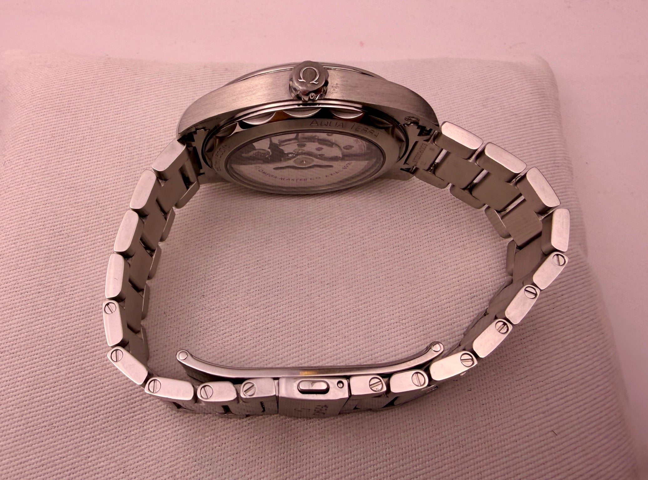 CASE #608 — OMEGA SEAMASTER AQUA TERRA 150M SMALL SECONDS REF. 220.10.41.21.02.004