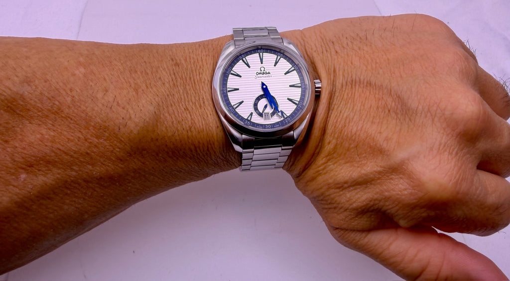 CASE #608 — OMEGA SEAMASTER AQUA TERRA 150M SMALL SECONDS REF. 220.10.41.21.02.004