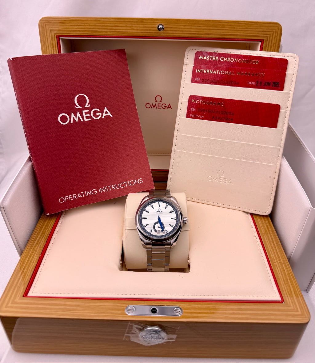 CASE #608 — OMEGA SEAMASTER AQUA TERRA 150M SMALL SECONDS REF. 220.10.41.21.02.004
