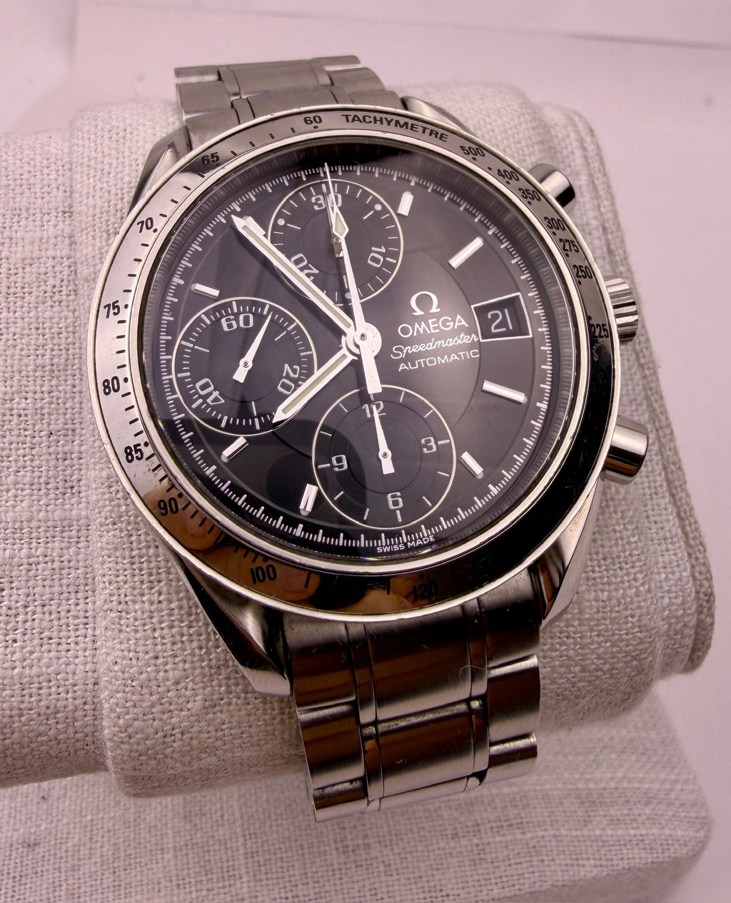CASE #609 — OMEGA SPEEDMASTER DATE BLACK REF. 3513.50.00