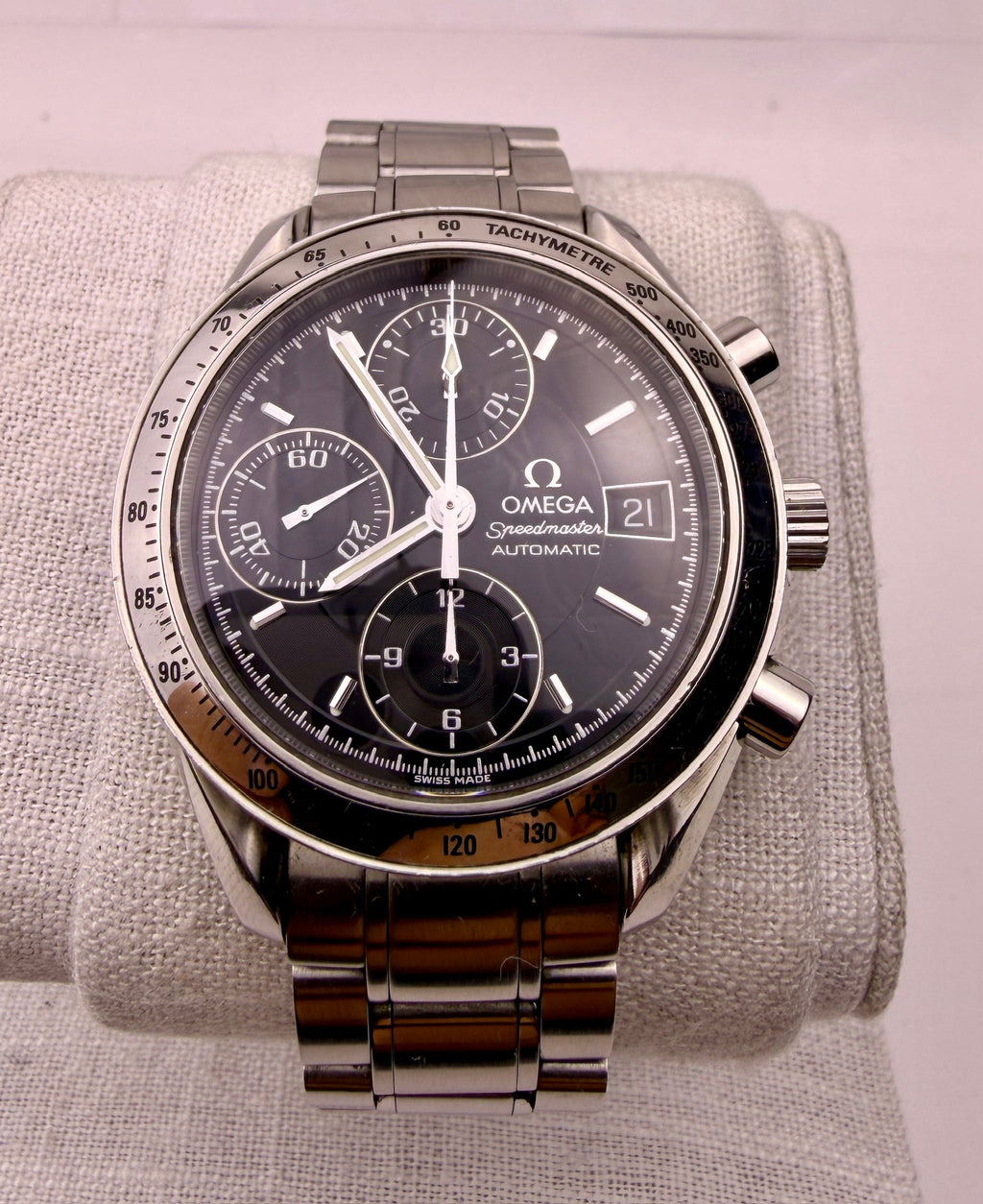 CASE #609 — OMEGA SPEEDMASTER DATE BLACK REF. 3513.50.00