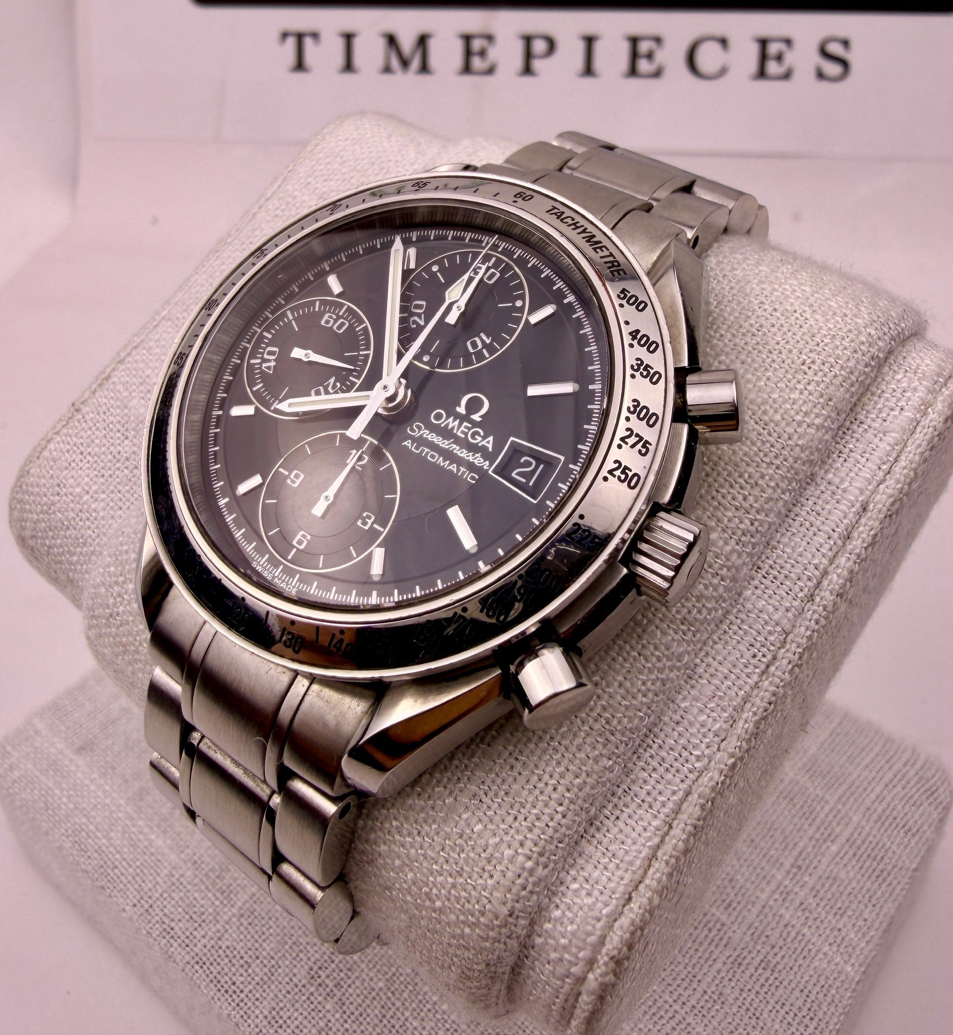 CASE #609 — OMEGA SPEEDMASTER DATE BLACK REF. 3513.50.00