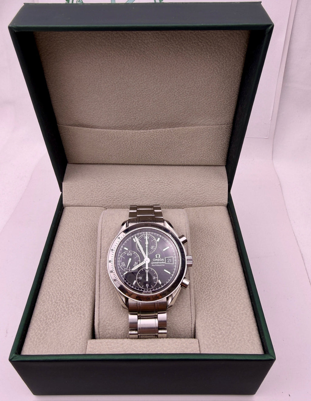 CASE #609 — OMEGA SPEEDMASTER DATE BLACK REF. 3513.50.00