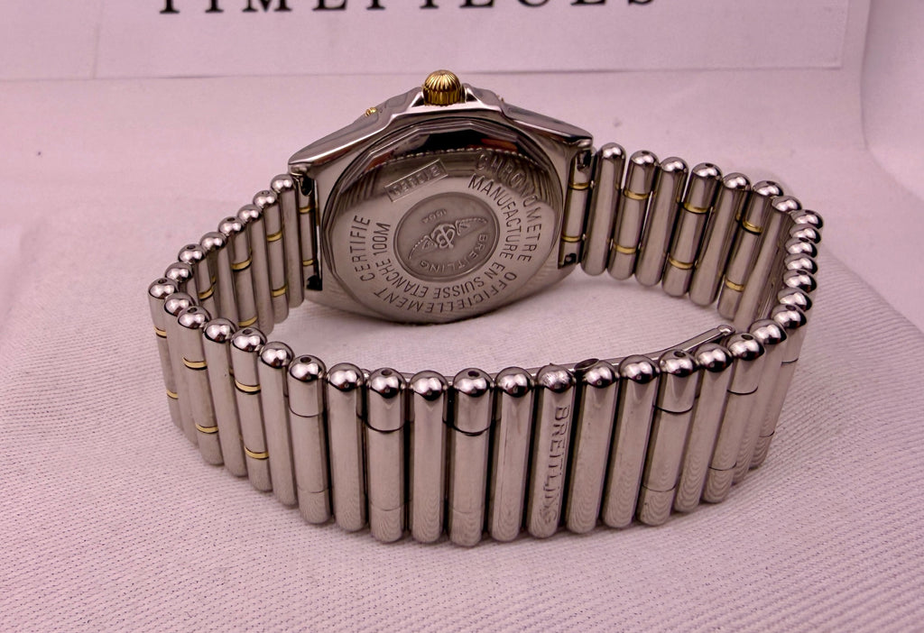 Case #602 — Breitling Windrider Wings Rouleaux Bracelet 2 Tone Ref. B10350