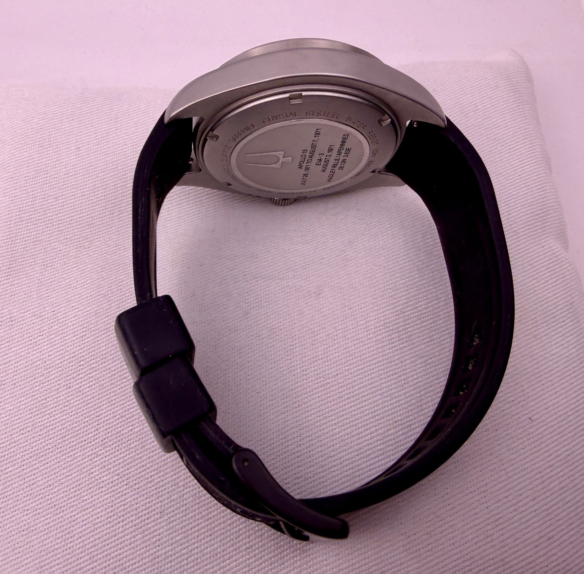 Case #603 — Moon Apollo Special Edition Bulova Lunar Pilot Ref. 96B251