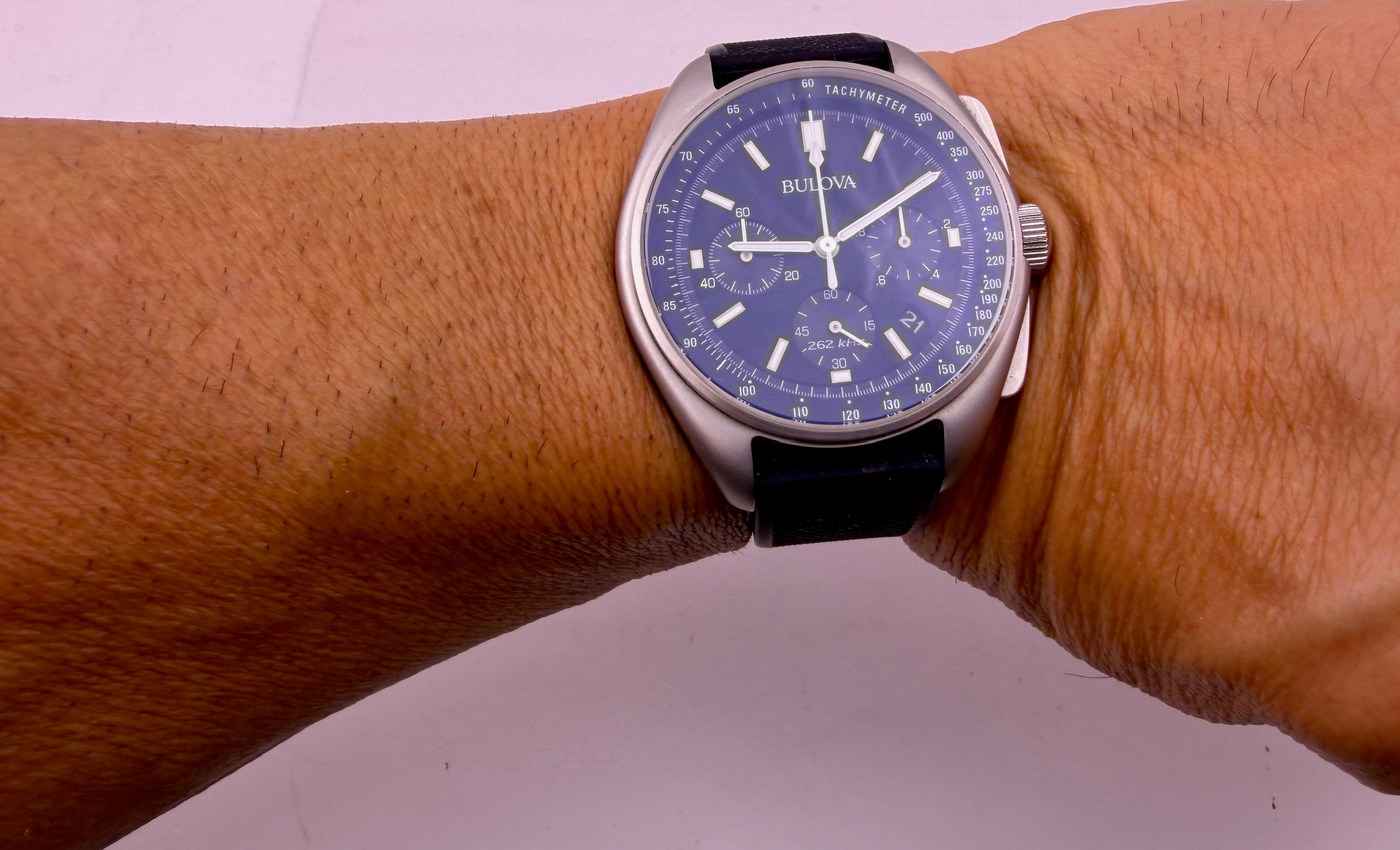 Case #603 — Moon Apollo Special Edition Bulova Lunar Pilot Ref. 96B251