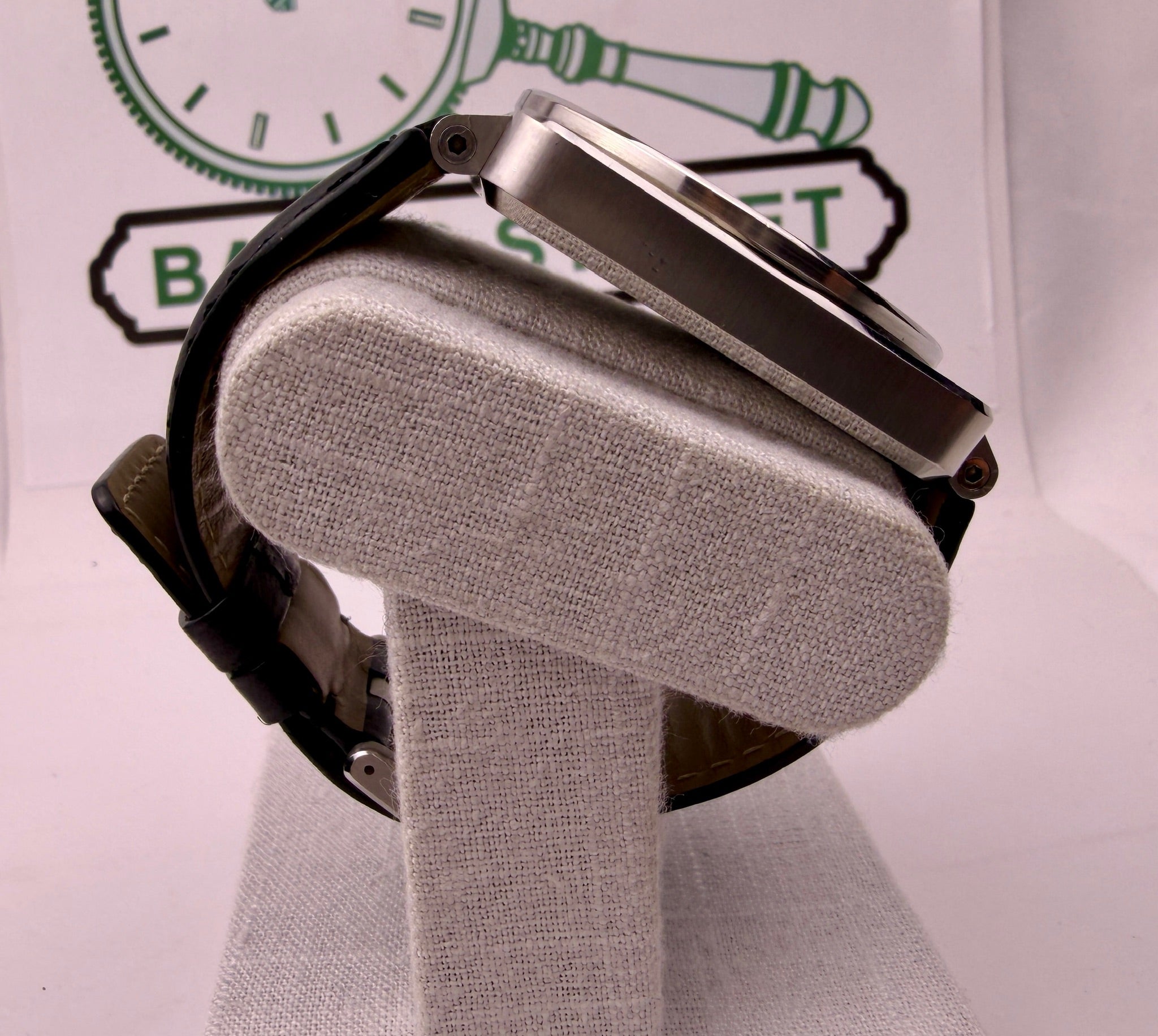 Case #599 — Bell and Ross BR 01-92 on Black Leather