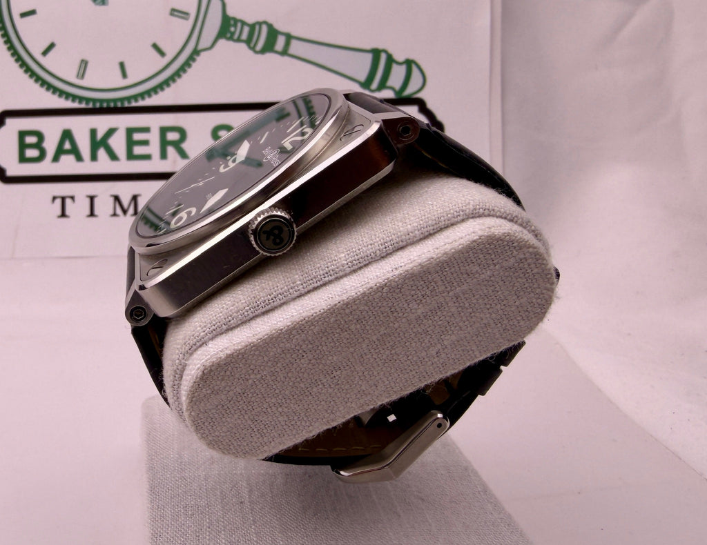 Case #599 — Bell and Ross BR 01-92 on Black Leather