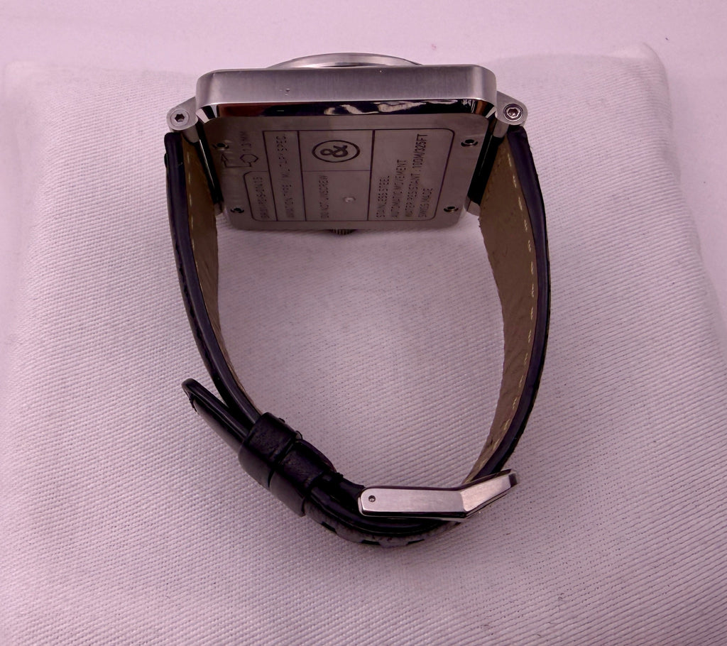 Case #599 — Bell and Ross BR 01-92 on Black Leather