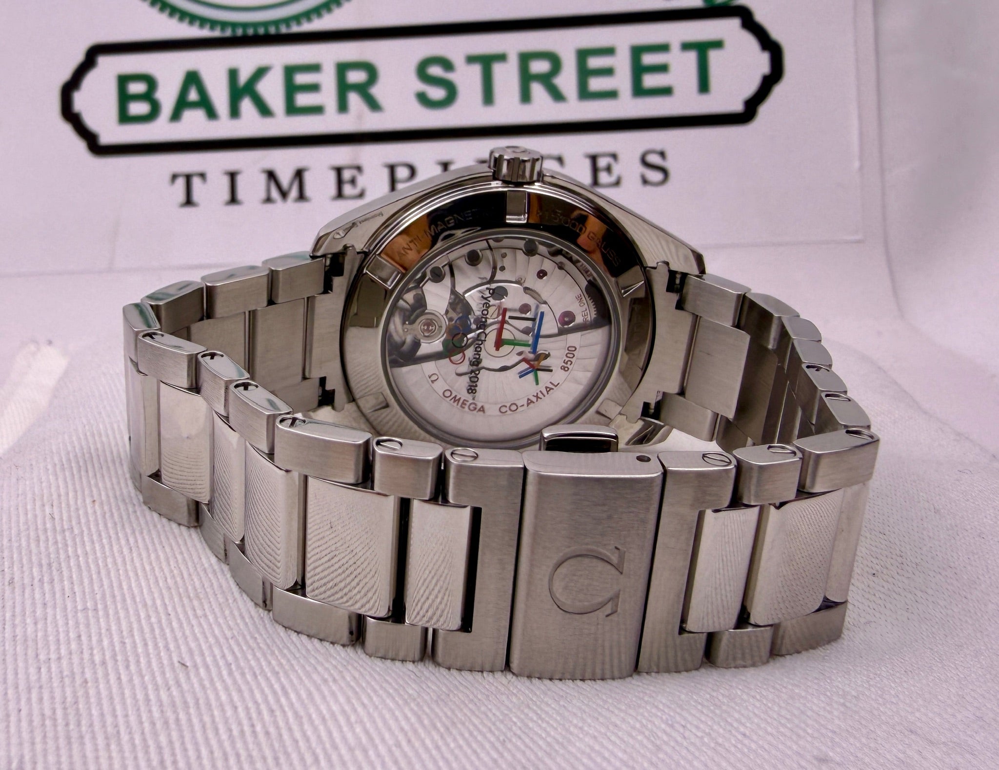 Case #611 — Omega Seamaster AquaTerra Pyeong Chang Olympics Special Edition 66/2018 Ref. 522.10.42.21.03.001