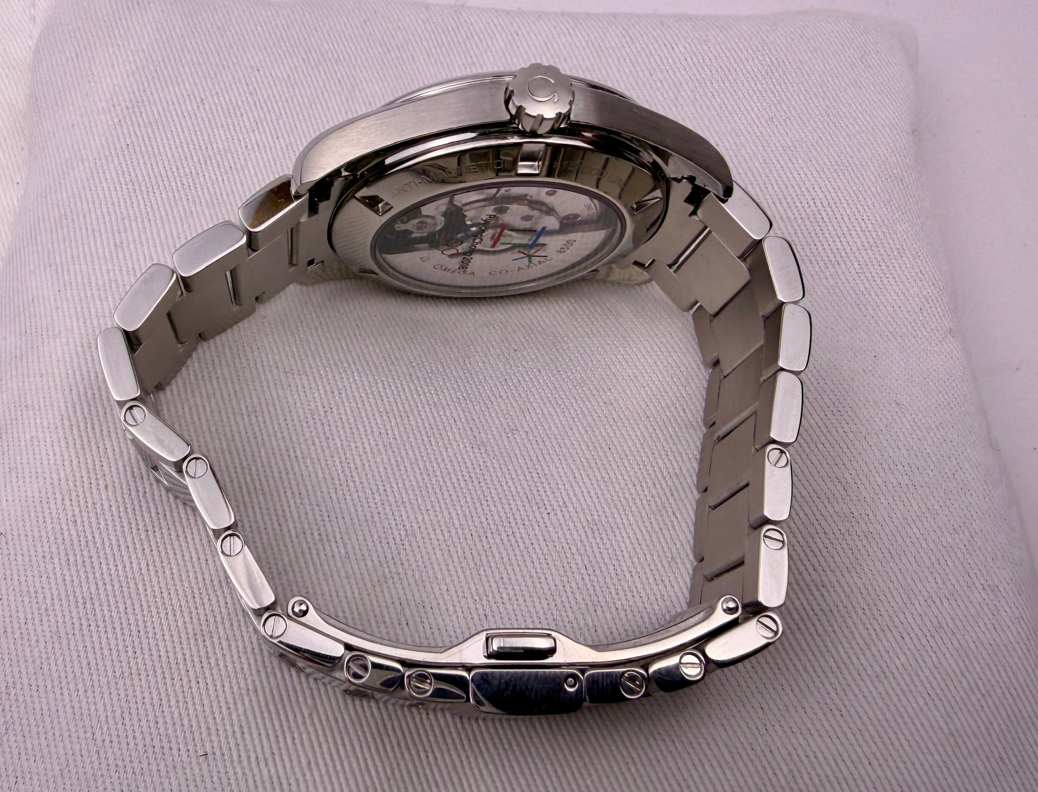 Case #611 — Omega Seamaster AquaTerra Pyeong Chang Olympics Special Edition 66/2018 Ref. 522.10.42.21.03.001
