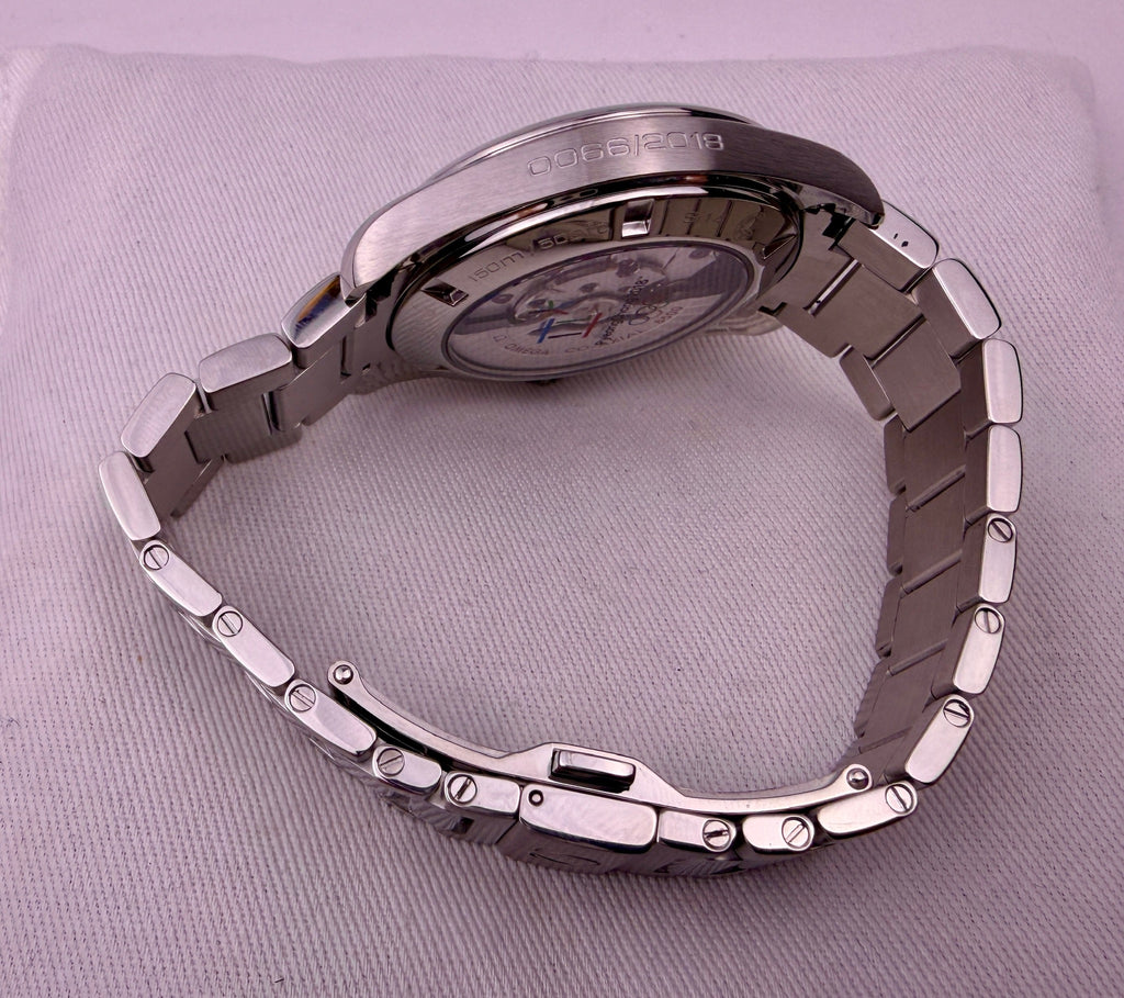 Case #611 — Omega Seamaster AquaTerra Pyeong Chang Olympics Special Edition 66/2018 Ref. 522.10.42.21.03.001