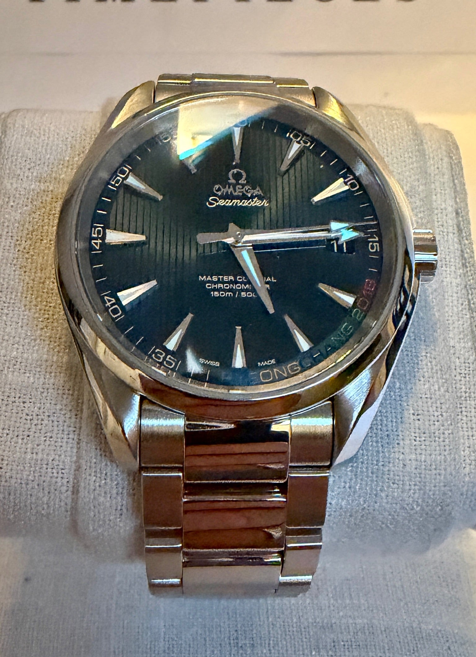 Case #611 — Omega Seamaster AquaTerra Pyeong Chang Olympics Special Edition 66/2018 Ref. 522.10.42.21.03.001