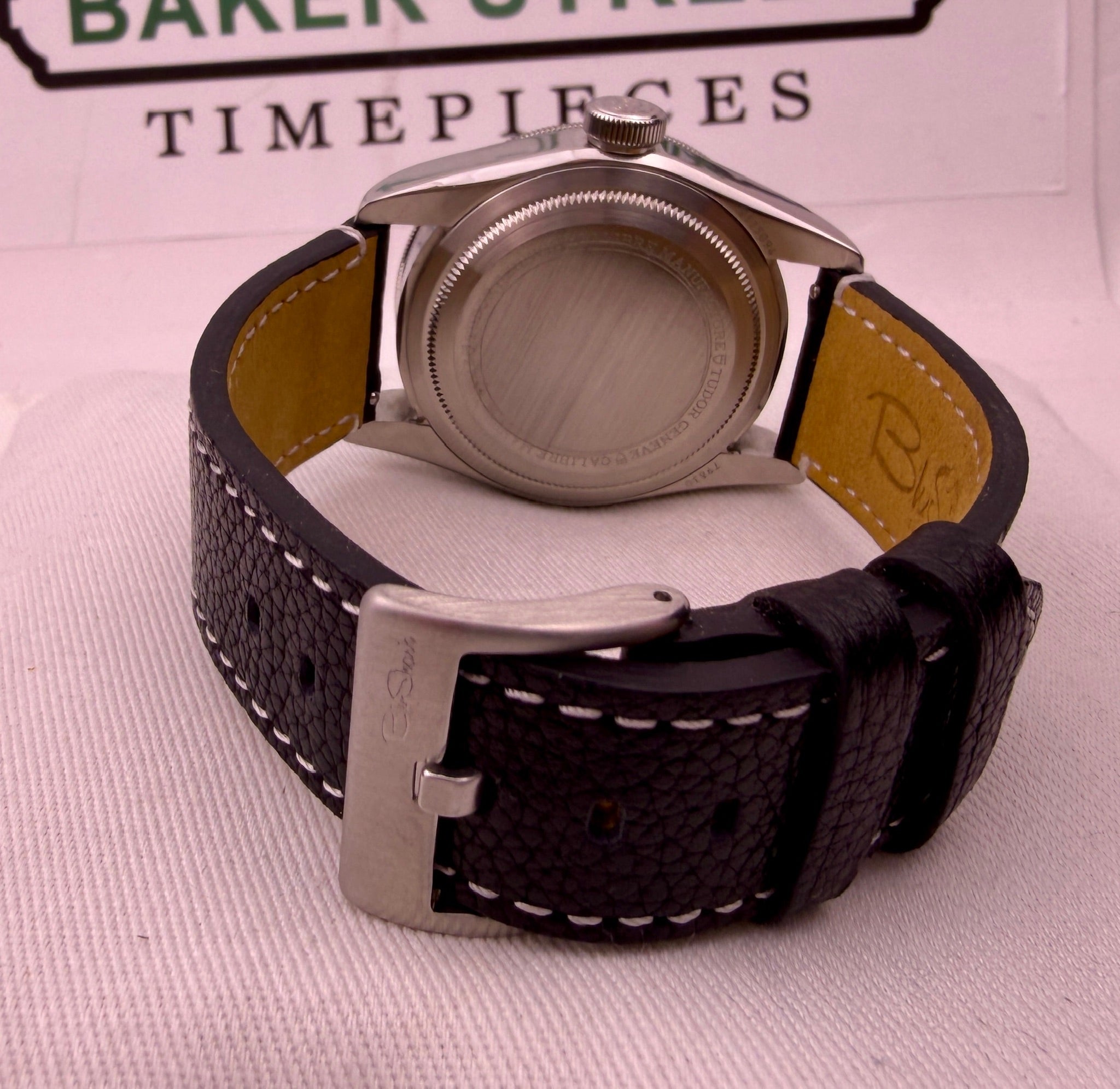 Case #612 — Tudor Black Bay GMT Pepsi on Aftermarket Leather Ref. 79830RB