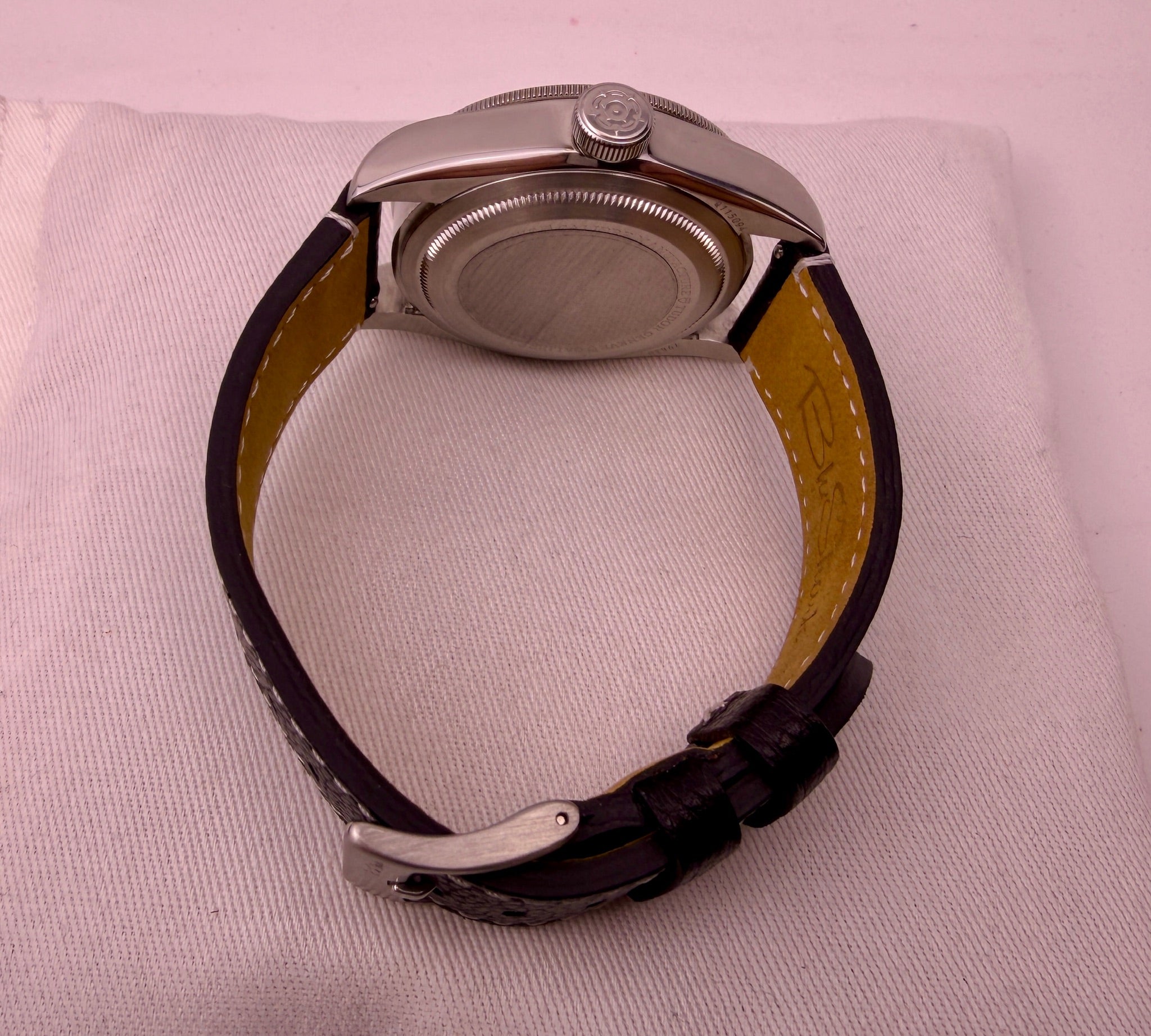 Case #612 — Tudor Black Bay GMT Pepsi on Aftermarket Leather Ref. 79830RB
