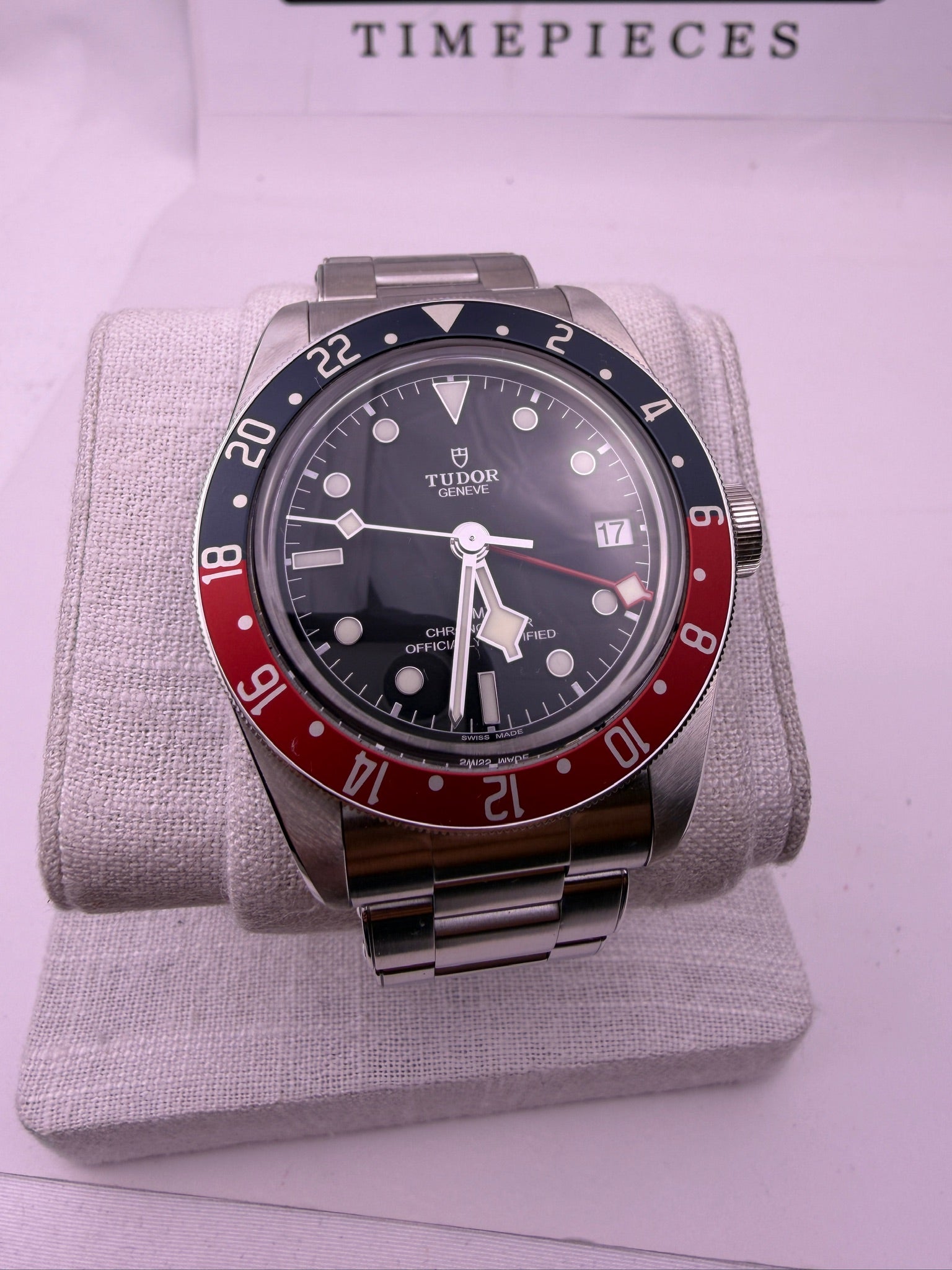 Case #617 — Tudor Black Bay GMT "Pepsi" Ref. 79830RB