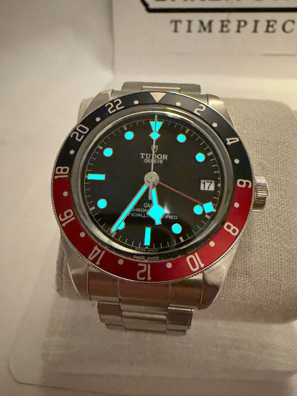 Case #617 — Tudor Black Bay GMT "Pepsi" Ref. 79830RB