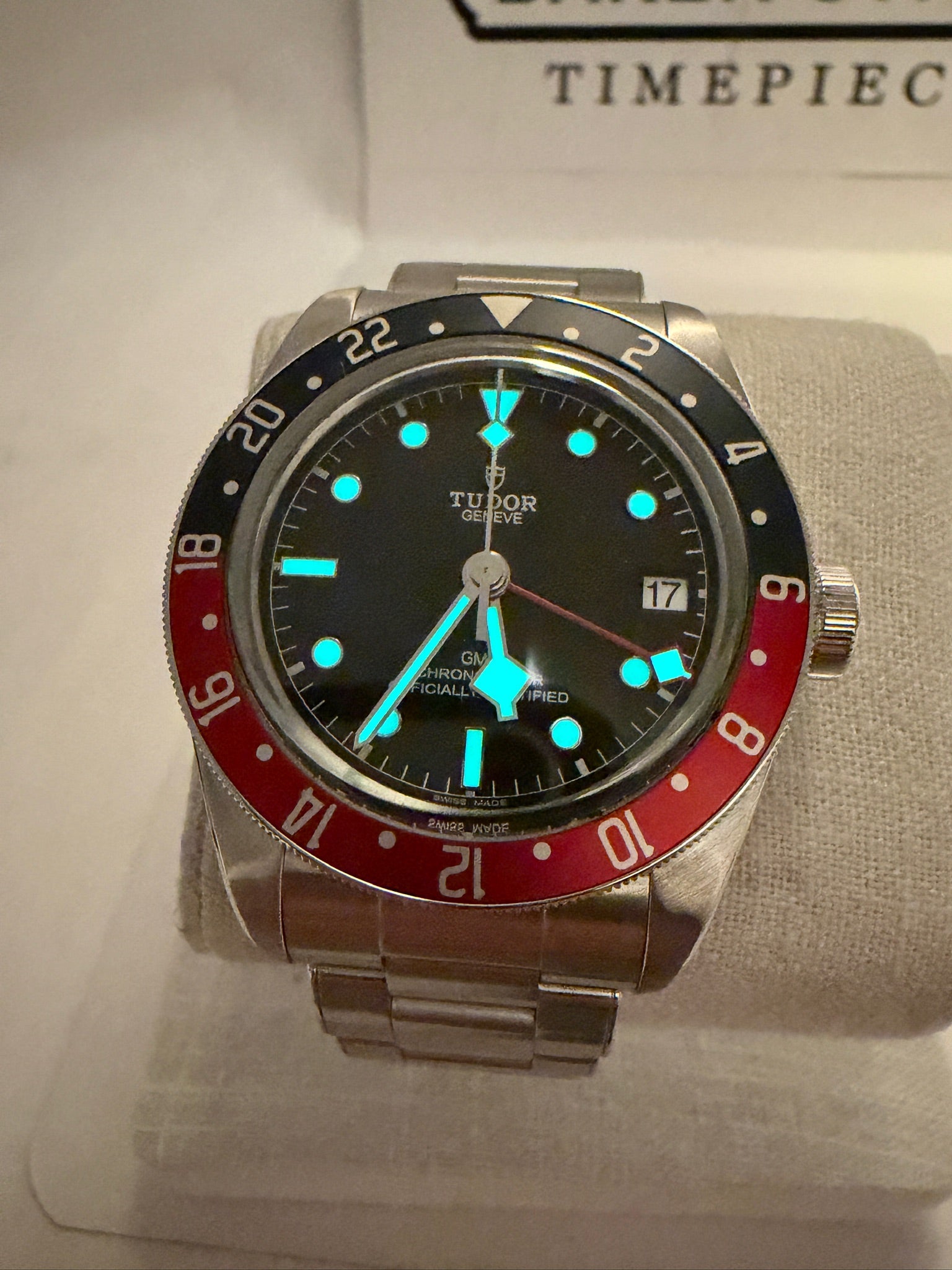Case #617 — Tudor Black Bay GMT "Pepsi" Ref. 79830RB