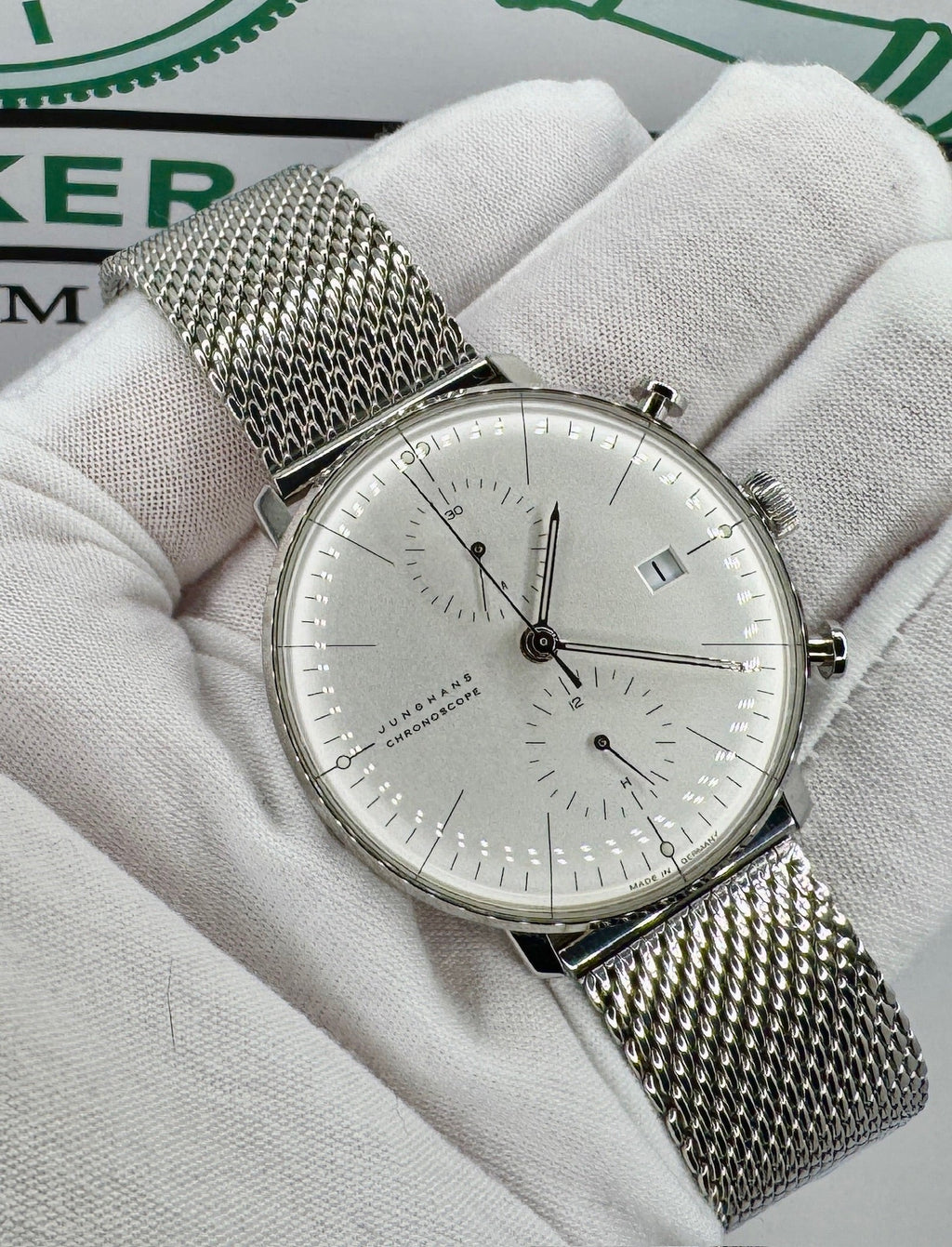 Case #0036 — Pre-Owned Junghans Meister Chronoscope (Ref. 027/4600.00) — Full Kit