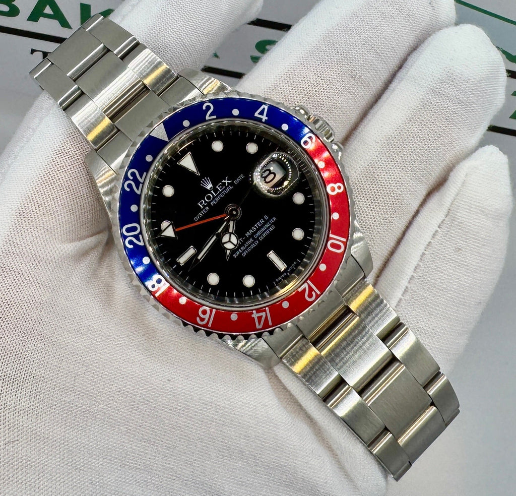 Case #0034-Pre-Owned Rolex GMT-Master II “Pepsi” – Ref. 16710