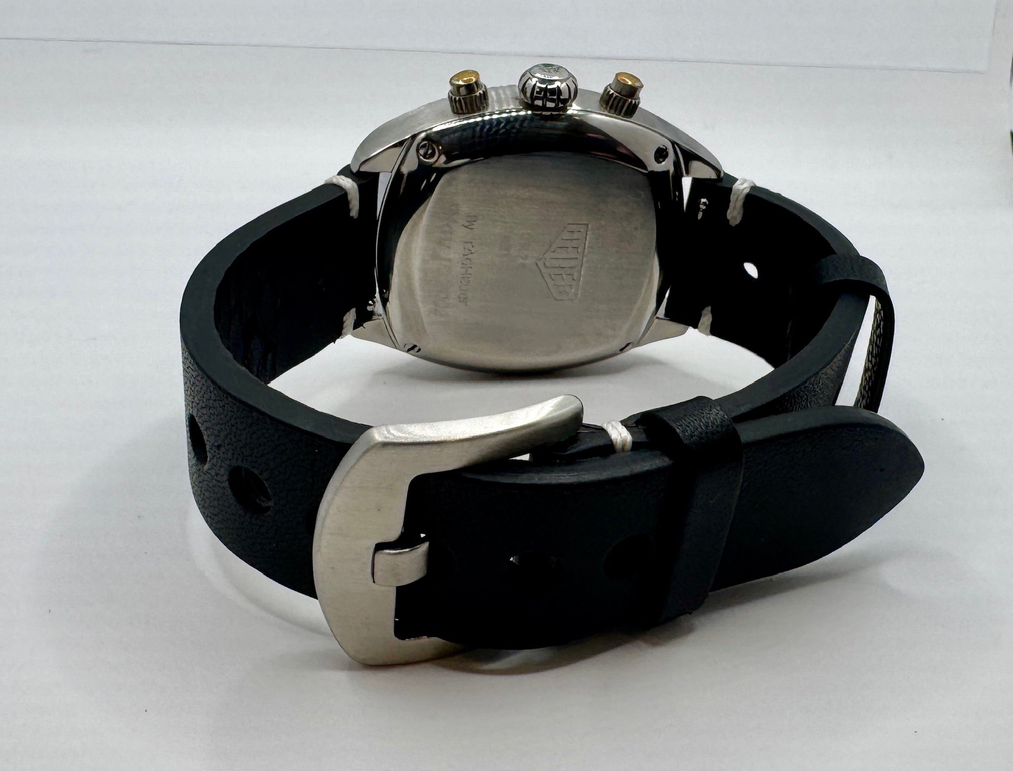 Case #0049 Pre-Owned TAG Heuer Carrera CR2110 — OEM Strap & Clasp Included